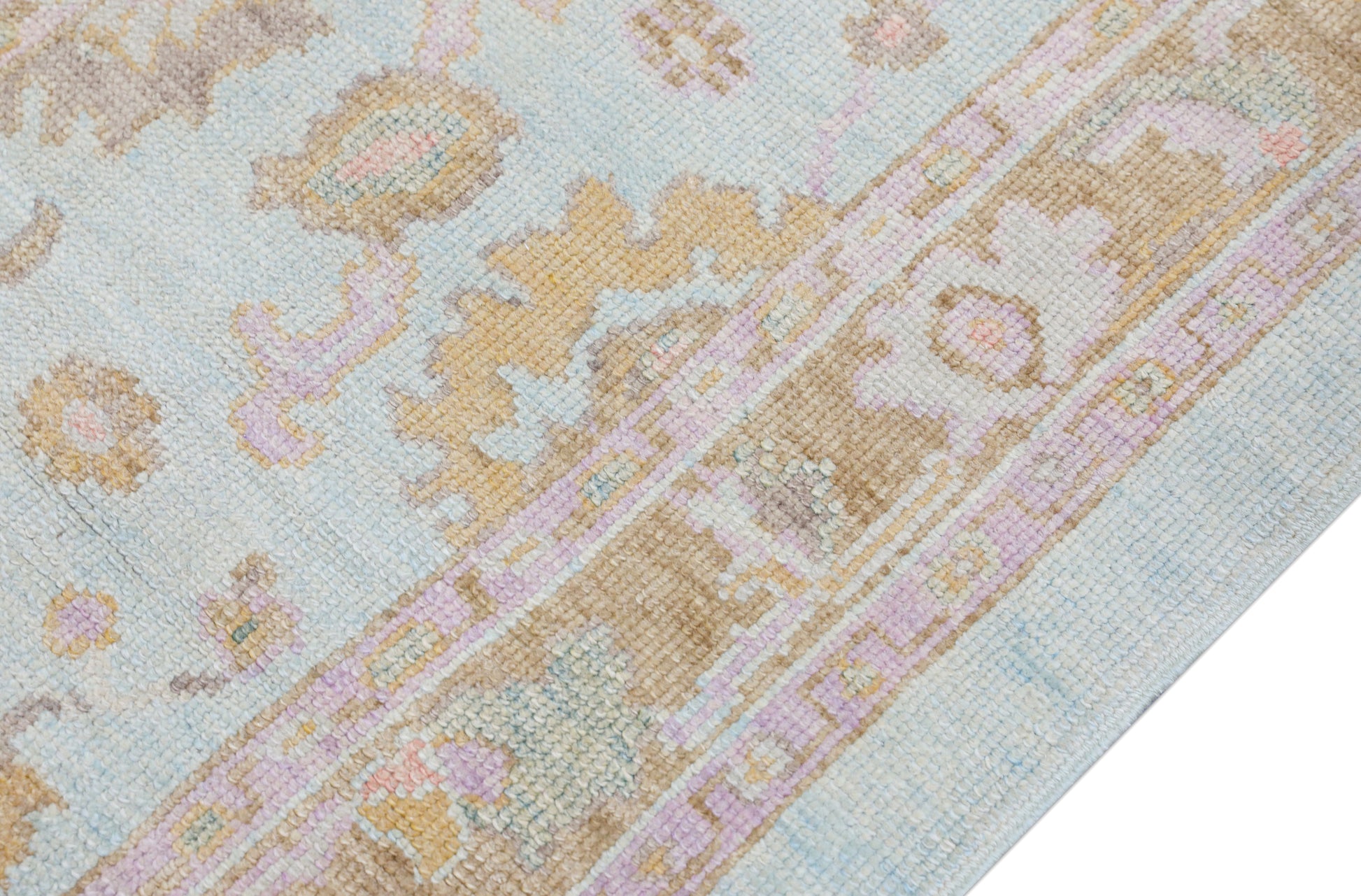 Turkish Oushak Rug 3' x 6'3" #4376