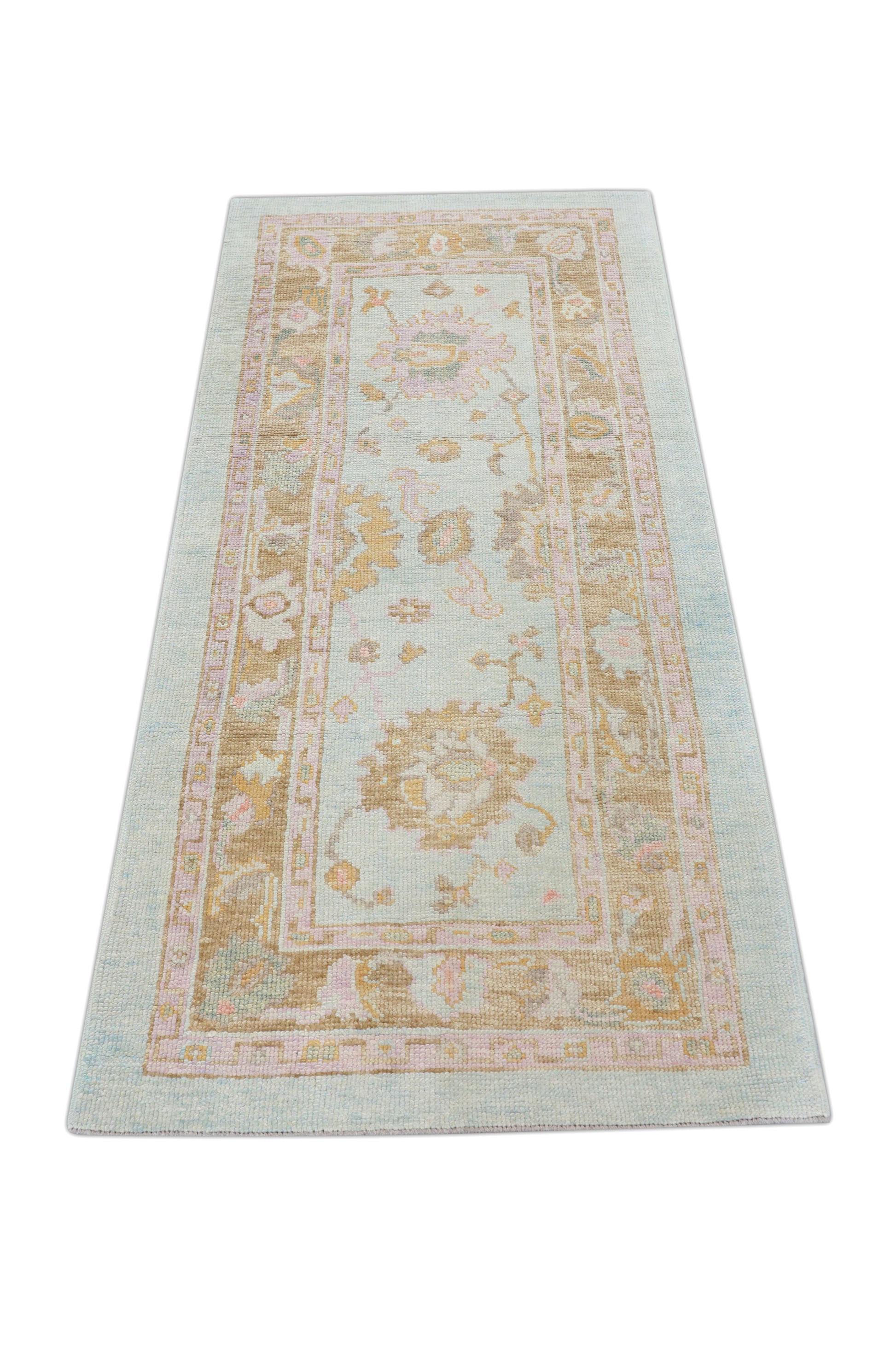 Turkish Oushak Rug 3' x 6'3" #4376