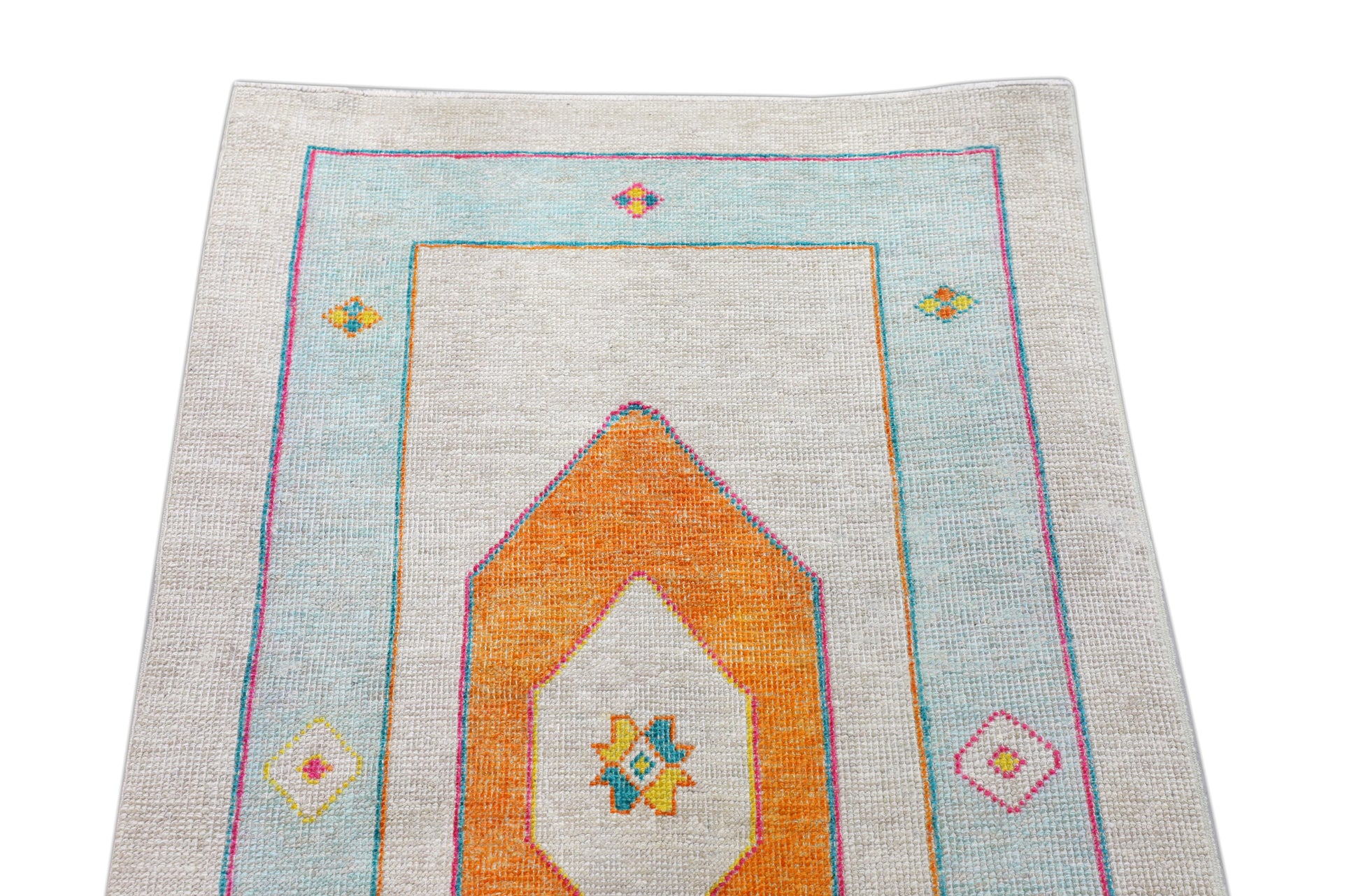 Turkish Oushak Rug 3' x 16'5" #4452