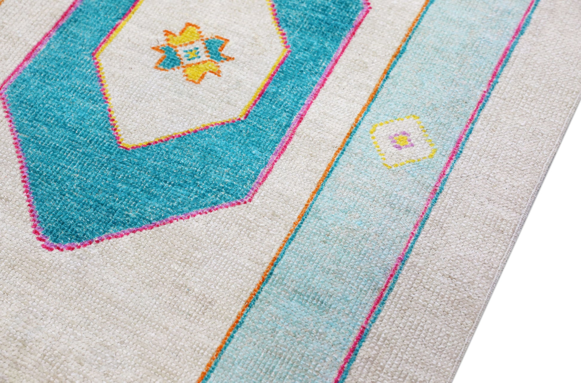 Turkish Oushak Rug 3' x 16'5" #4452