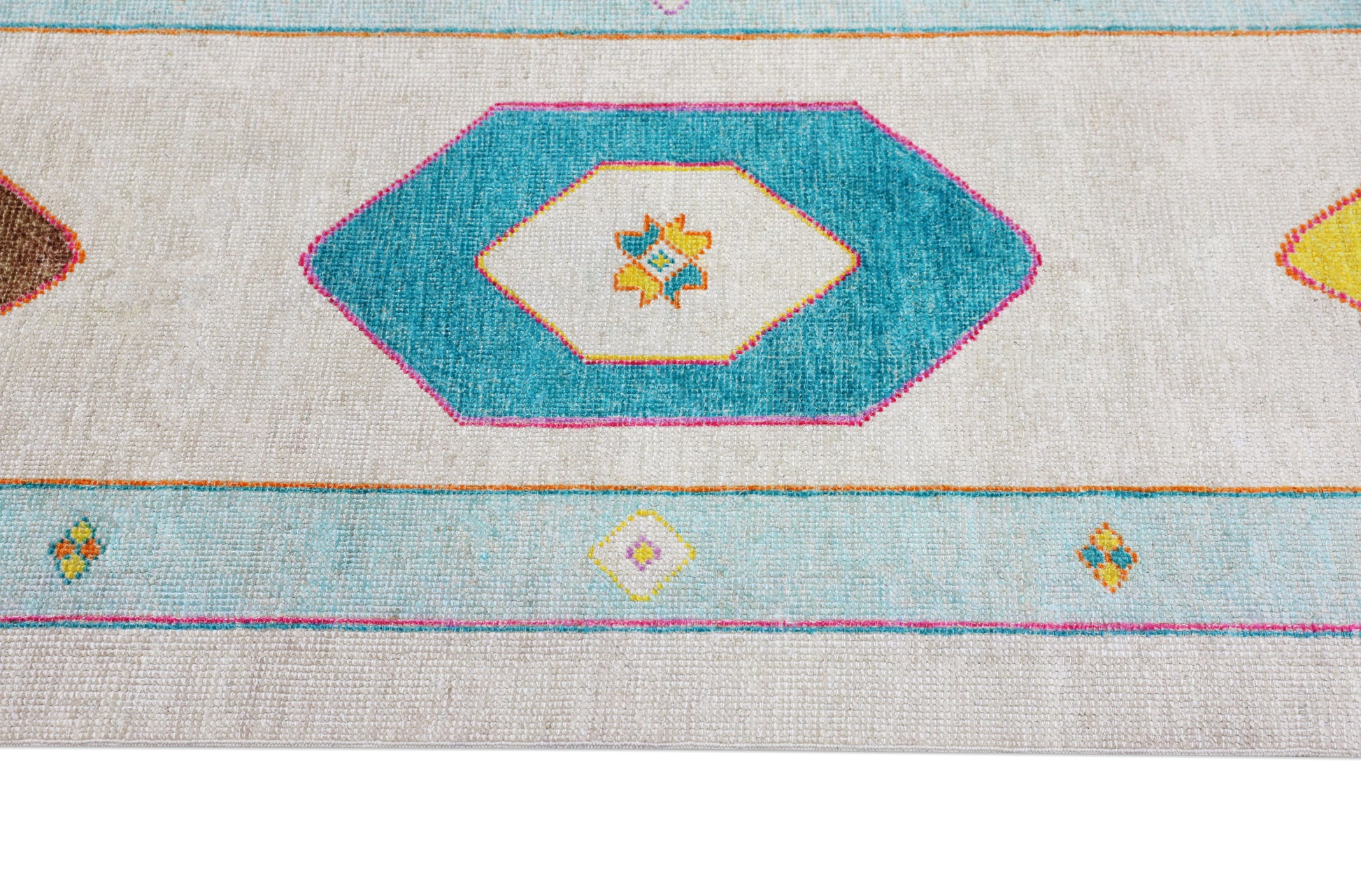 Turkish Oushak Rug 3' x 16'5" #4452
