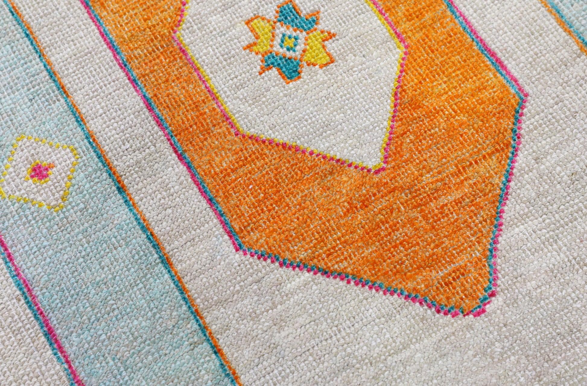 Turkish Oushak Rug 3' x 16'5" #4452