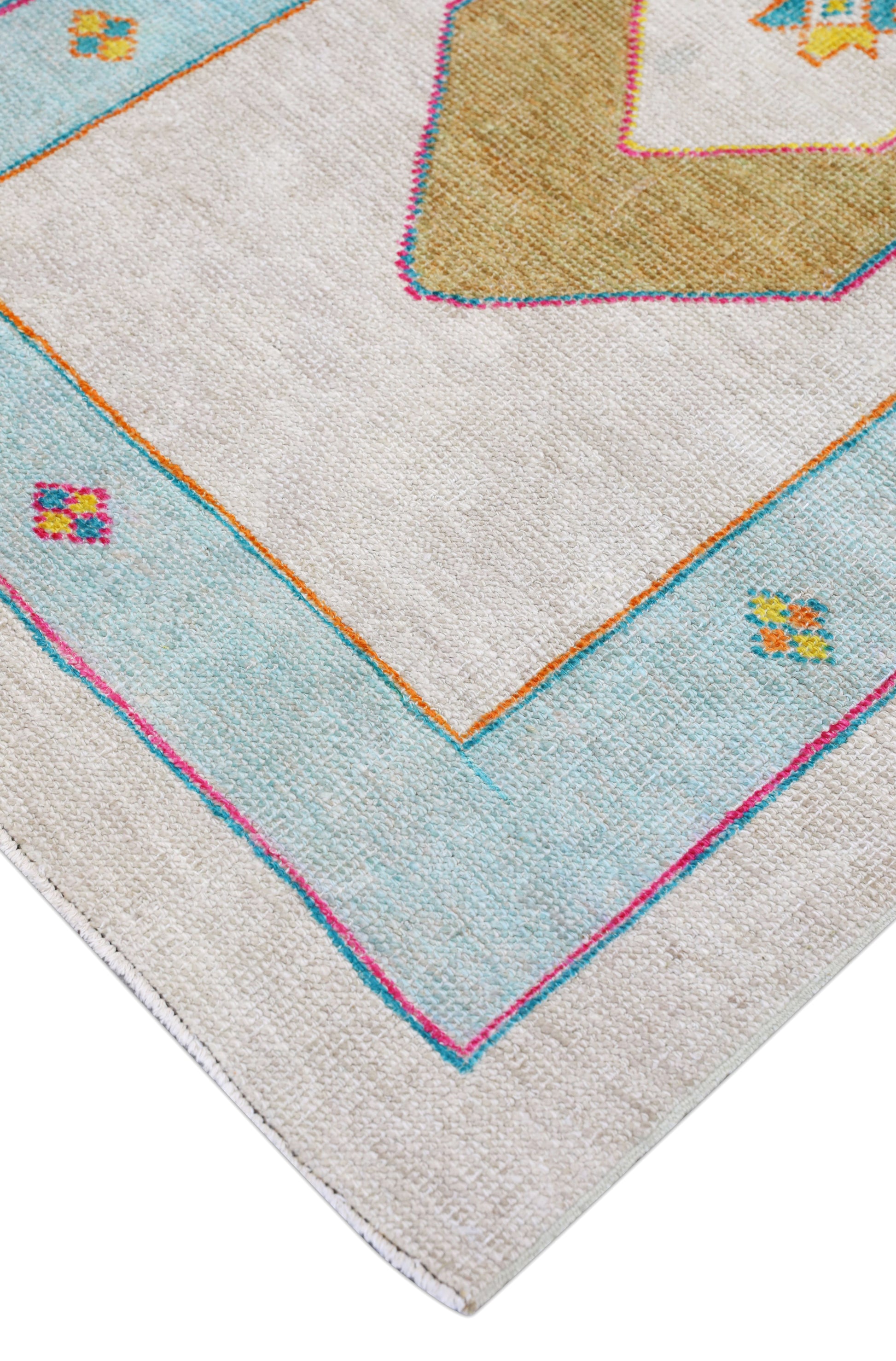 Turkish Oushak Rug 3' x 16'5" #4452