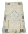Oriental Hand Knotted Vintage Turkish Mini Rug 1'8" x 3'4" #22