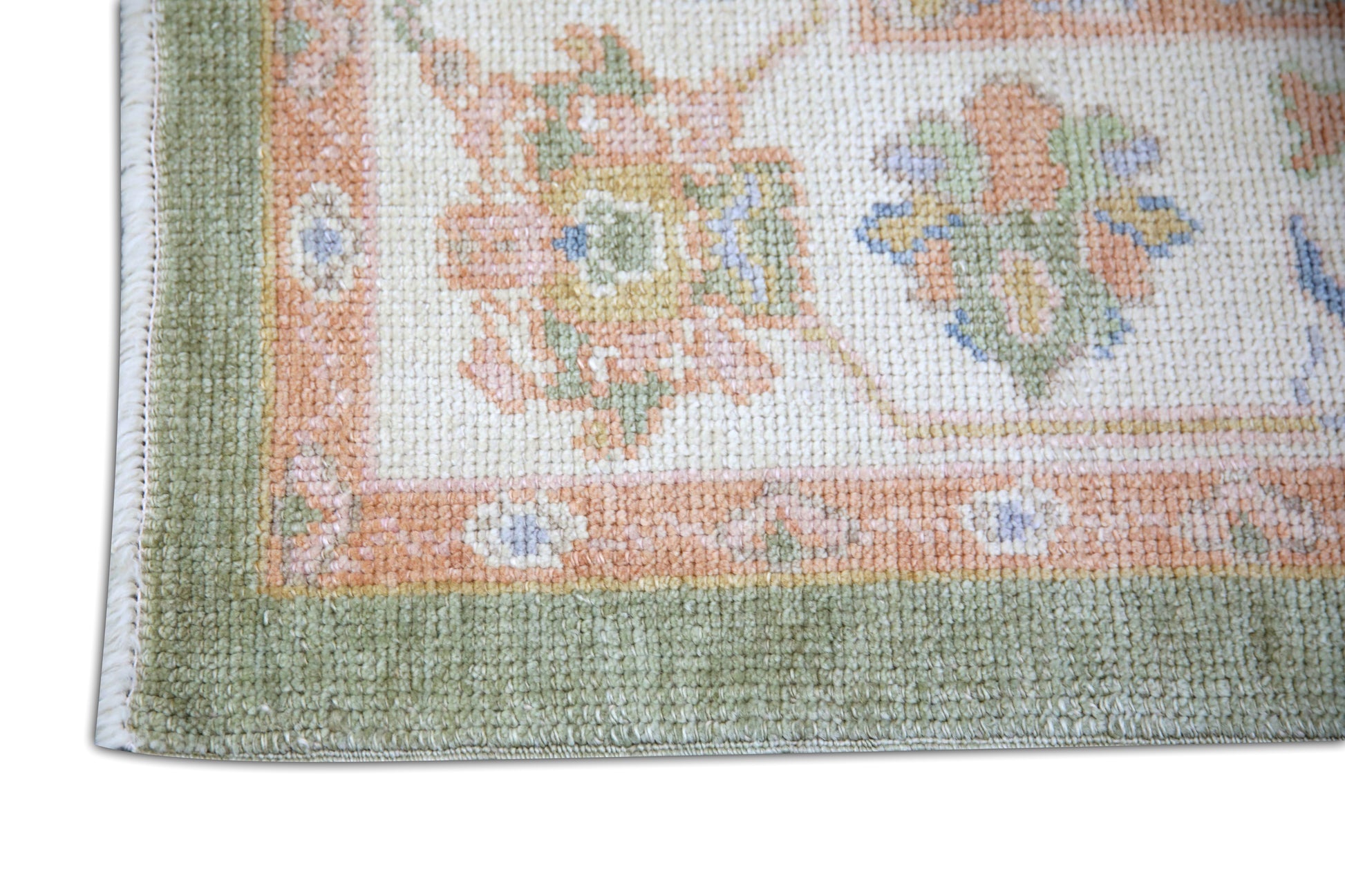 Turkish Oushak Rug 4'3" x 5'10" #5449