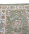Turkish Oushak Rug 4'3" x 5'10" #5449