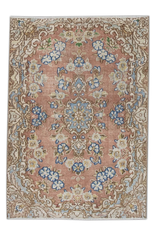 Oriental Hand Knotted Vintage Turkish Mini Rug 1'10" x 2'8" #05