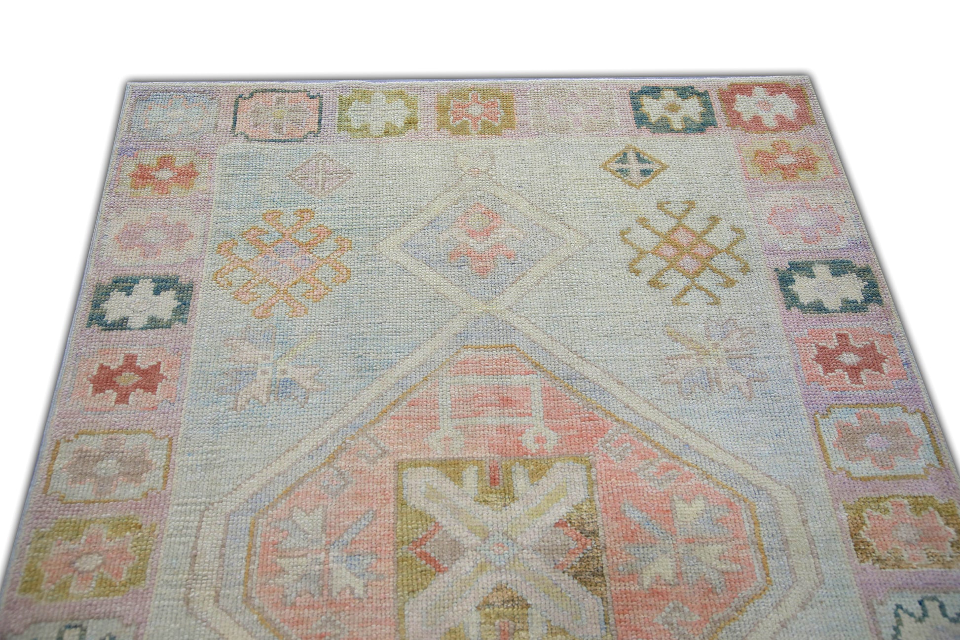 Turkish Oushak Rug 4' x 5'10" #5771