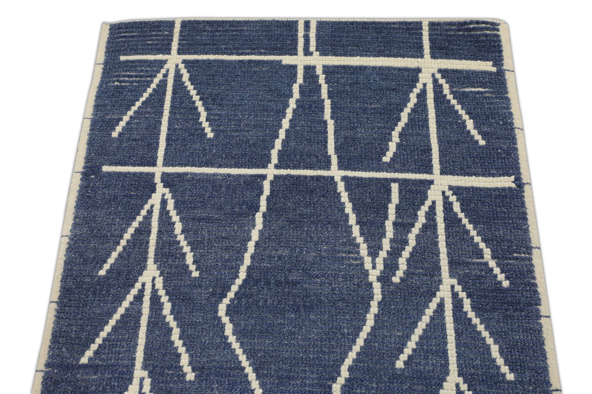 Turkish Tulu Rug Hand Knotted 2'10" x 10'3" #12