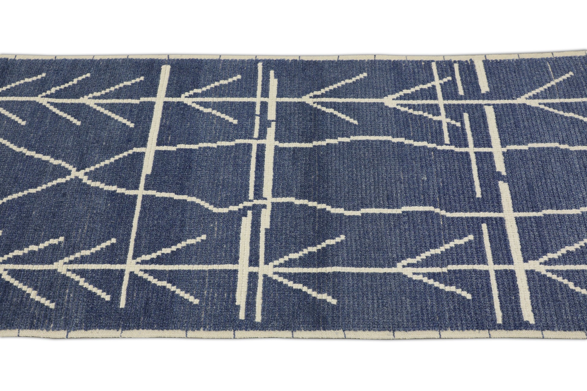 Turkish Tulu Rug Hand Knotted 2'10" x 10'3" #12