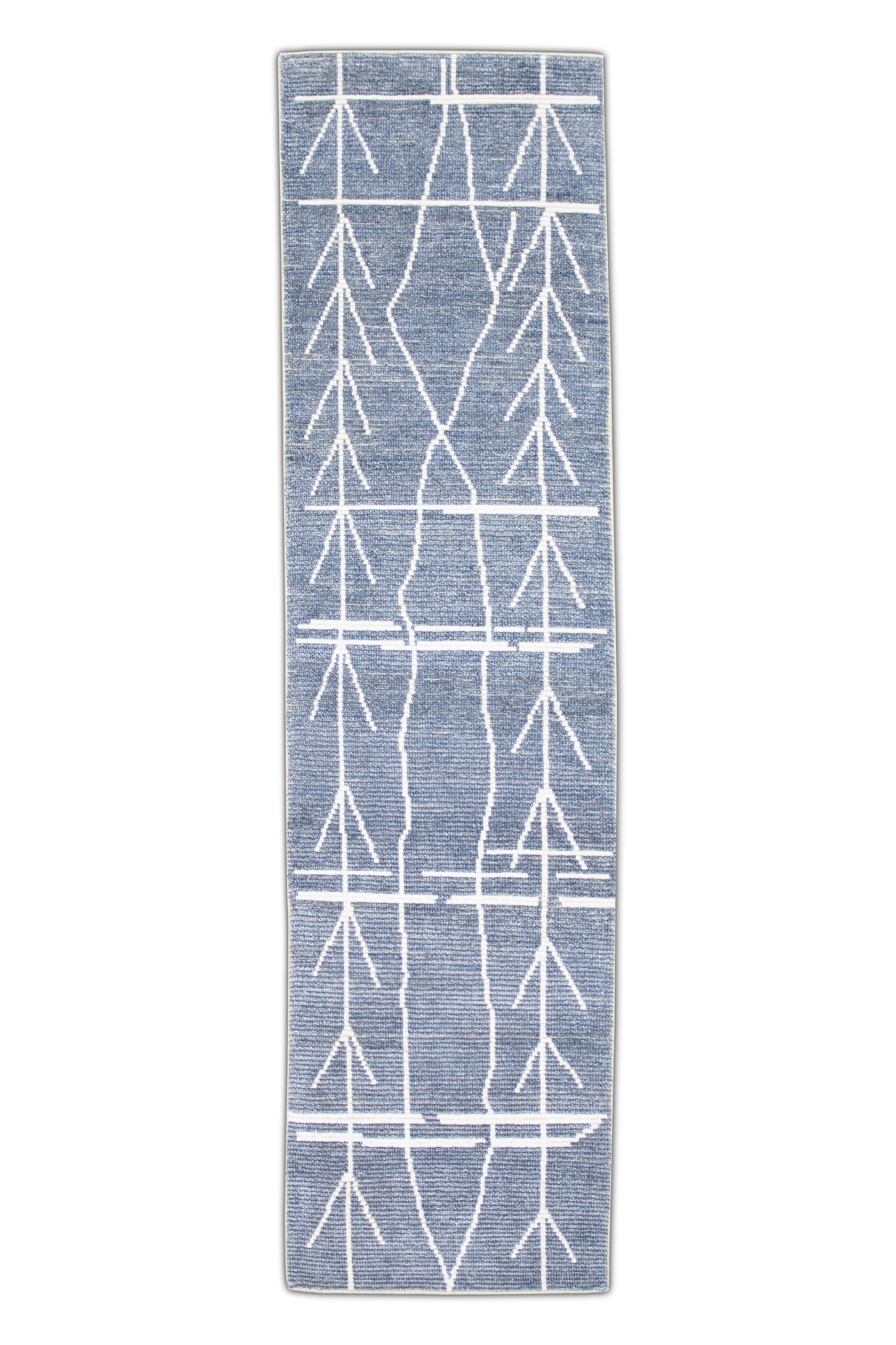 Turkish Tulu Rug Hand Knotted 2'10" x 10'6" #28