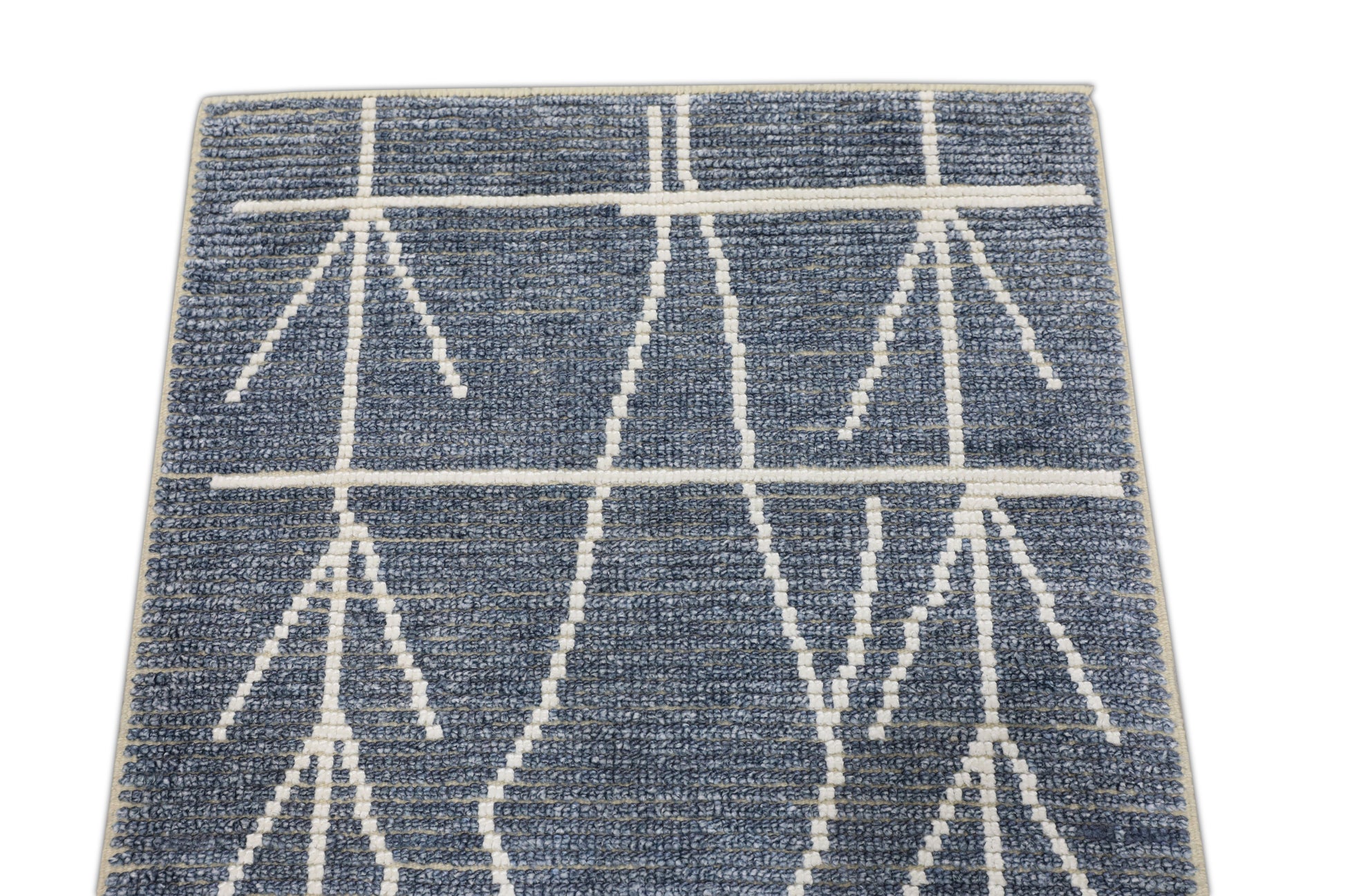 Turkish Tulu Rug Hand Knotted 2'10" x 10'6" #28