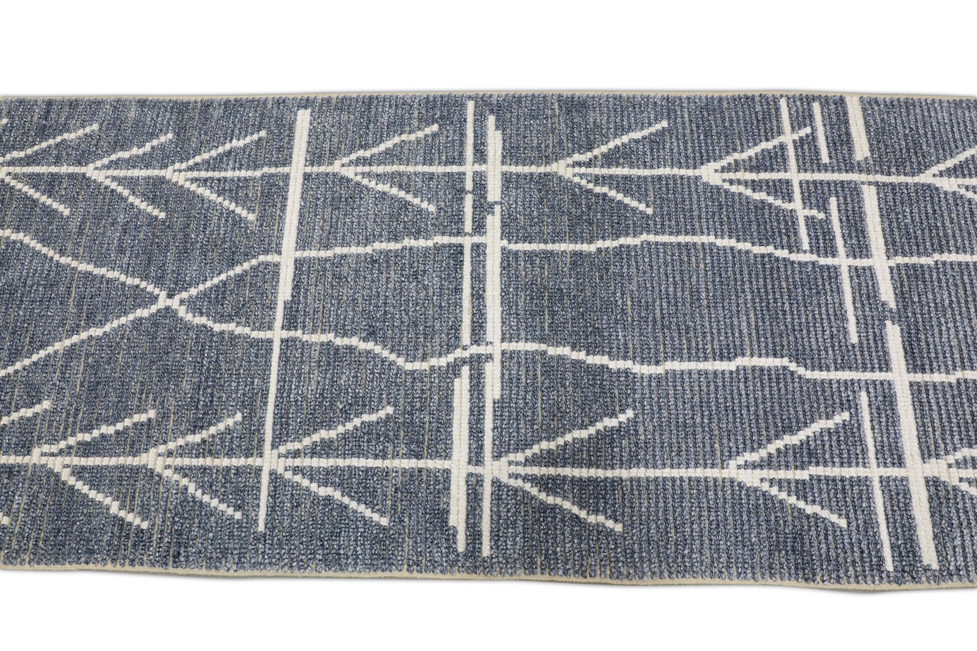 Turkish Tulu Rug Hand Knotted 2'10" x 10'6" #28