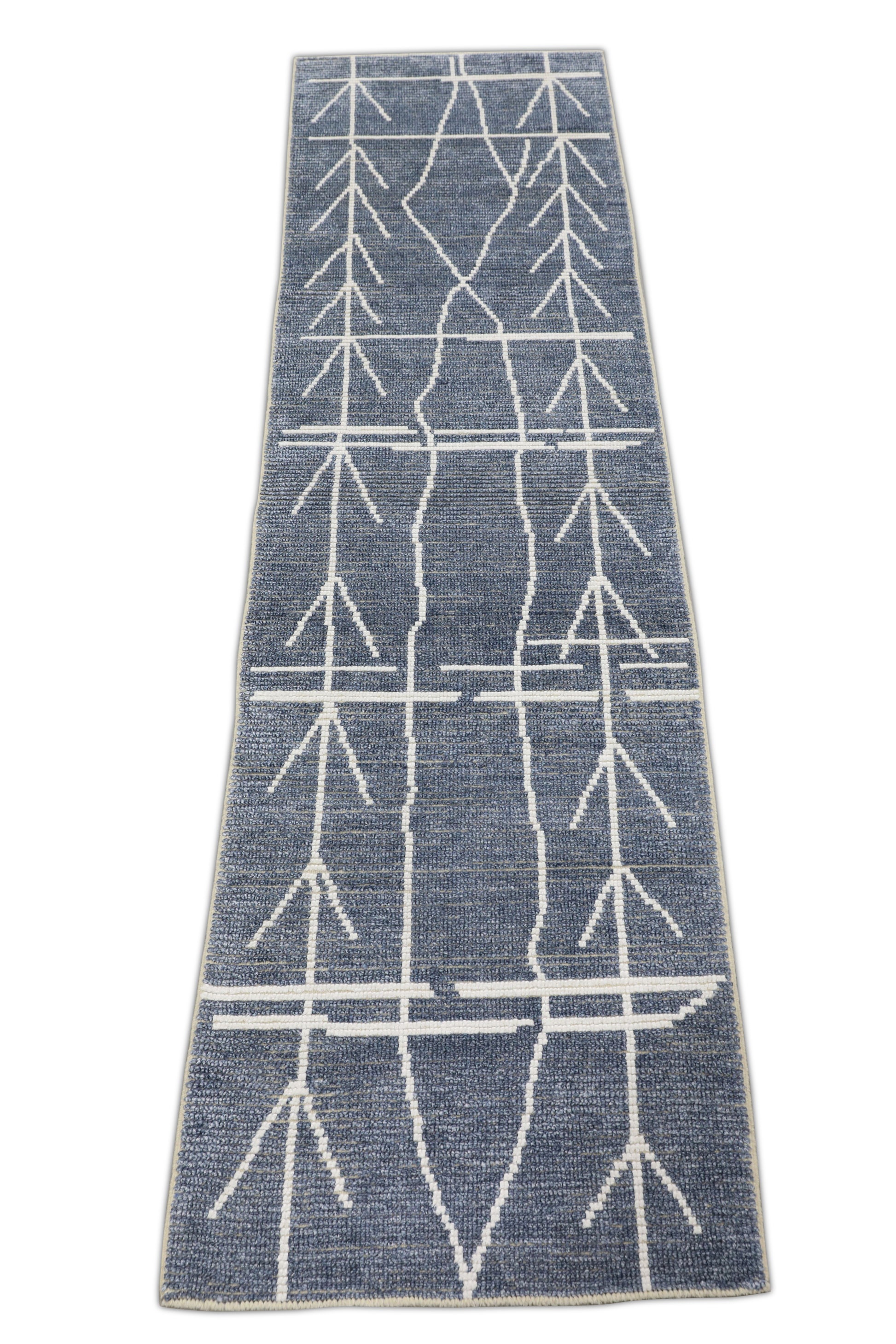 Turkish Tulu Rug Hand Knotted 2'10" x 10'6" #28