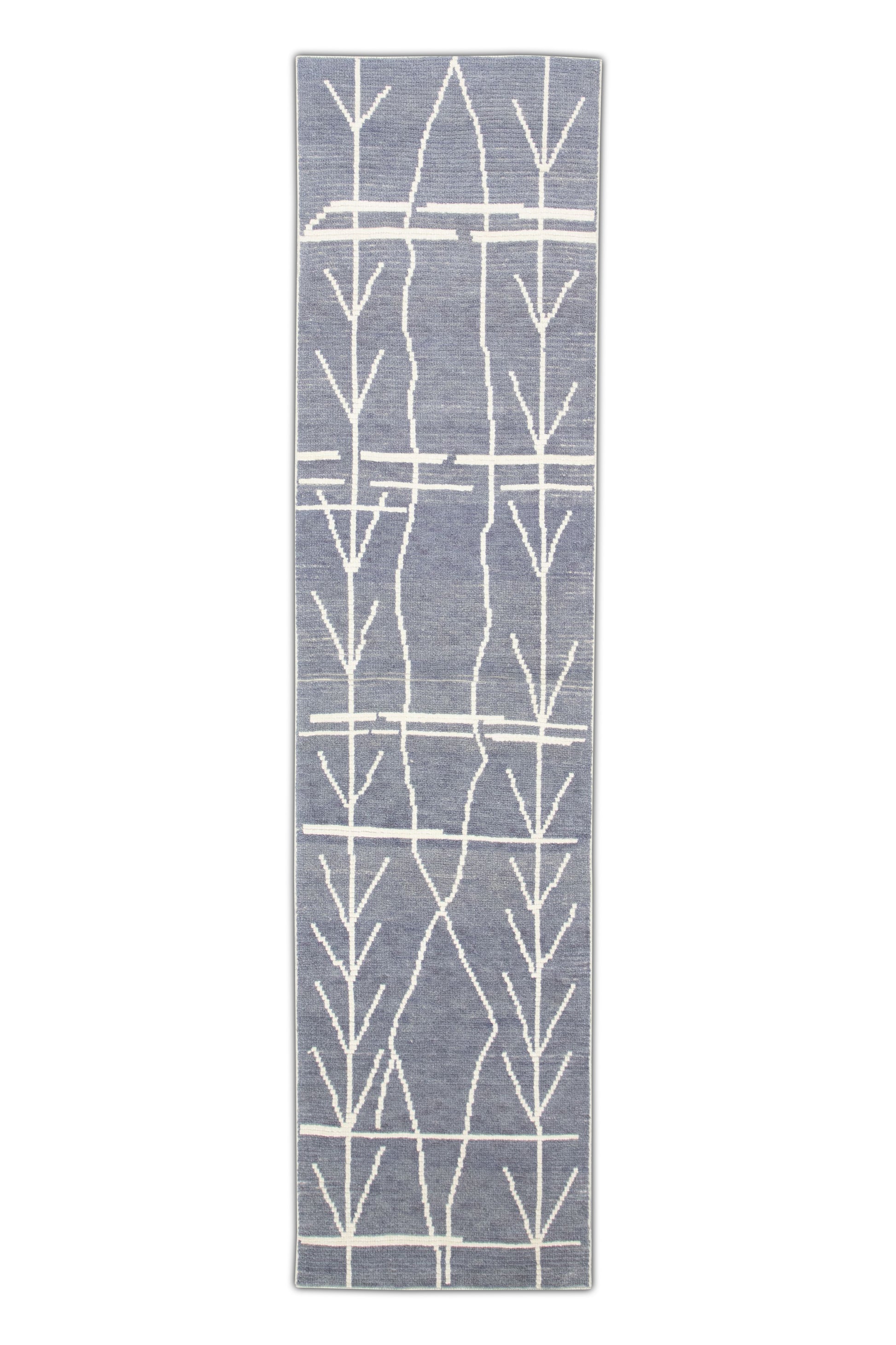 Turkish Tulu Rug Hand Knotted 2'6" x 10'4" #18