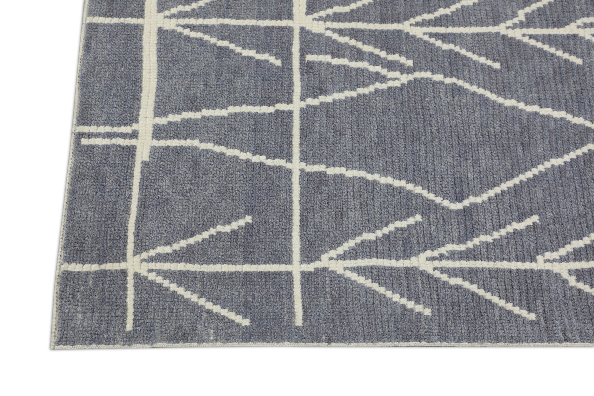 Turkish Tulu Rug Hand Knotted 2'6" x 10'4" #18