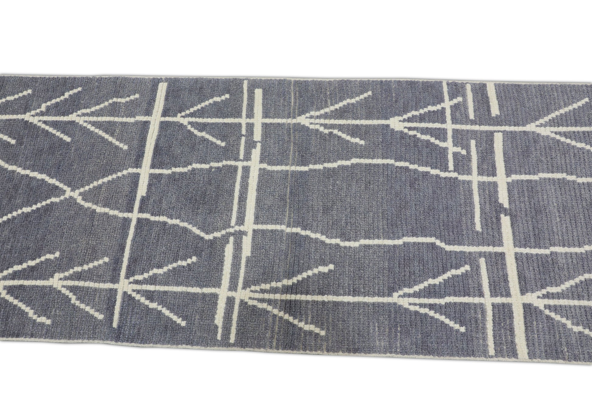 Turkish Tulu Rug Hand Knotted 2'6" x 10'4" #18