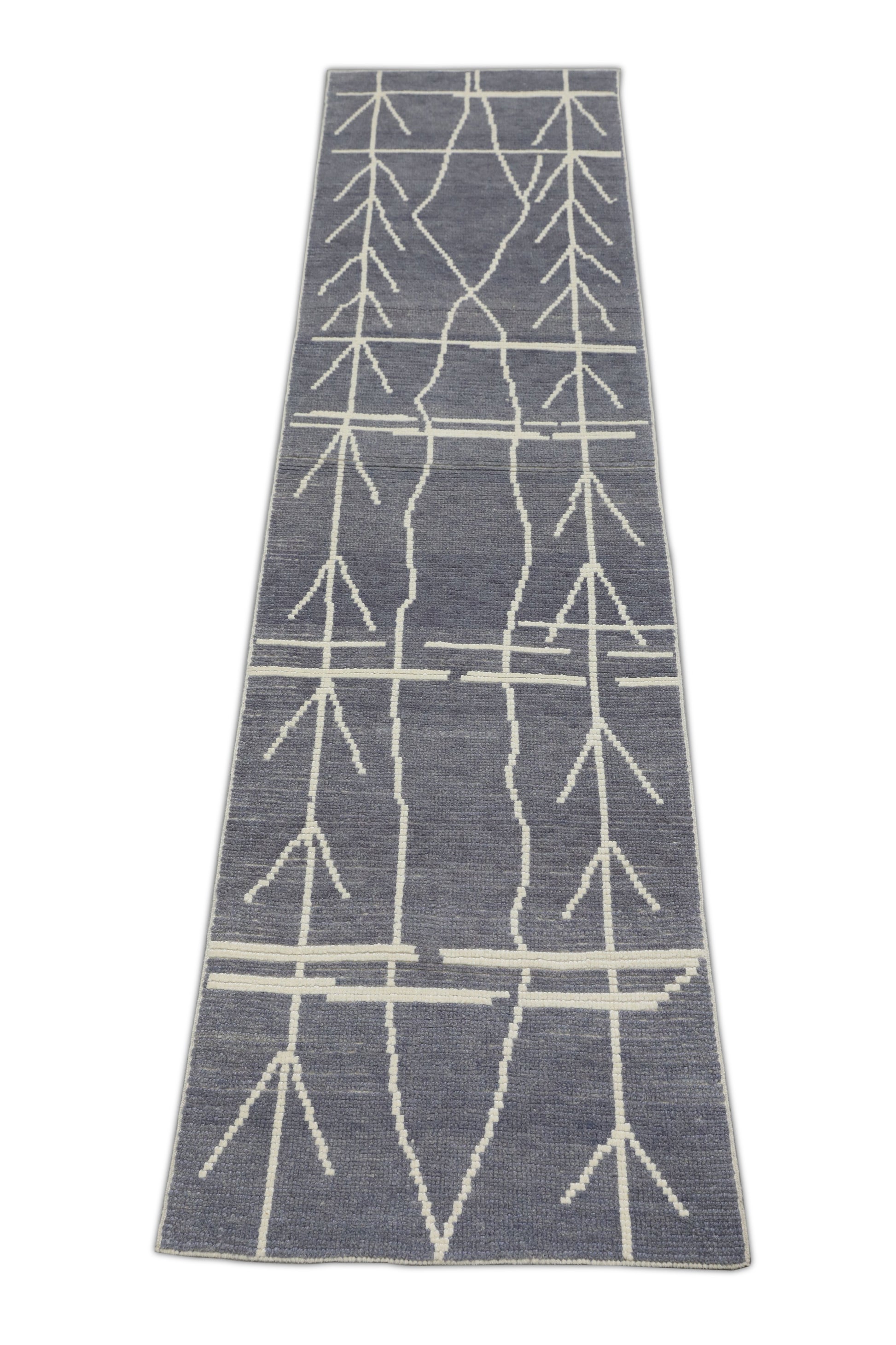 Turkish Tulu Rug Hand Knotted 2'6" x 10'4" #18