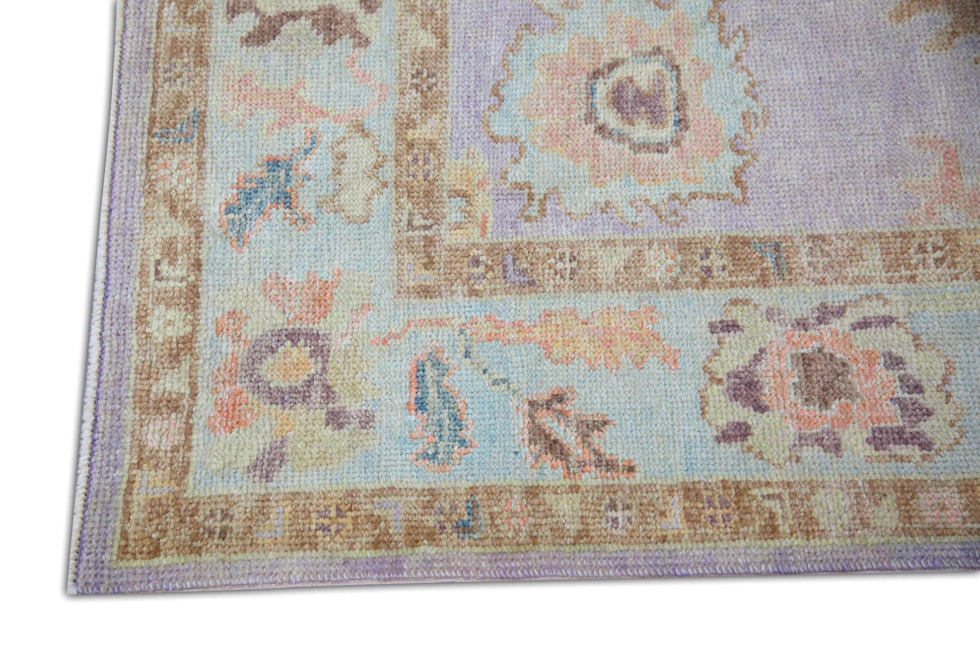 Turkish Oushak Rug 4'1" x 5'6" #5254