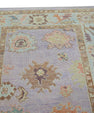Turkish Oushak Rug 4'1" x 5'6" #5254