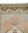Oriental Hand Knotted Vintage Turkish Mini Rug 1'8" x 2'7" #64
