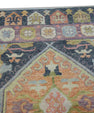 Turkish Oushak Rug 4'1" x 6'4" #5045