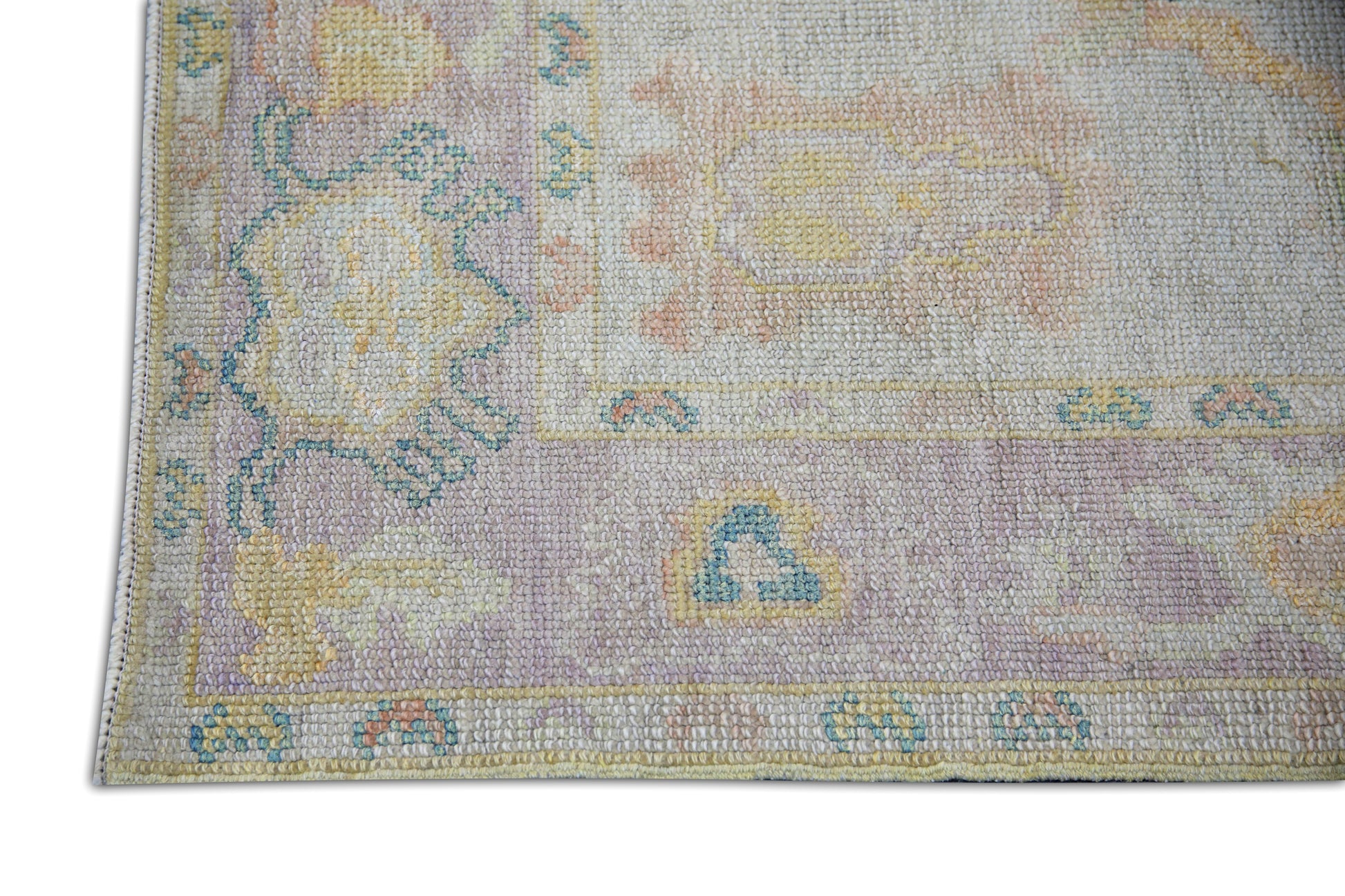 Turkish Oushak Rug 3'9" x 5'11" #6064