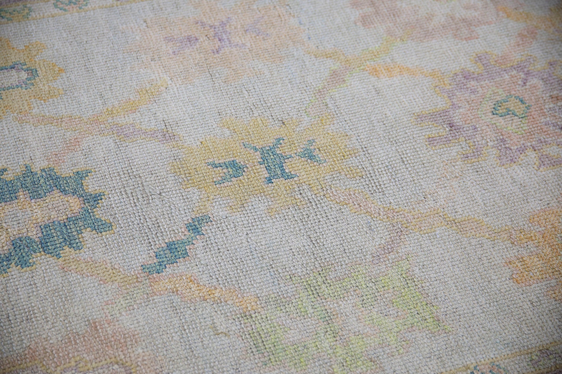 Turkish Oushak Rug 3'9" x 5'11" #6064