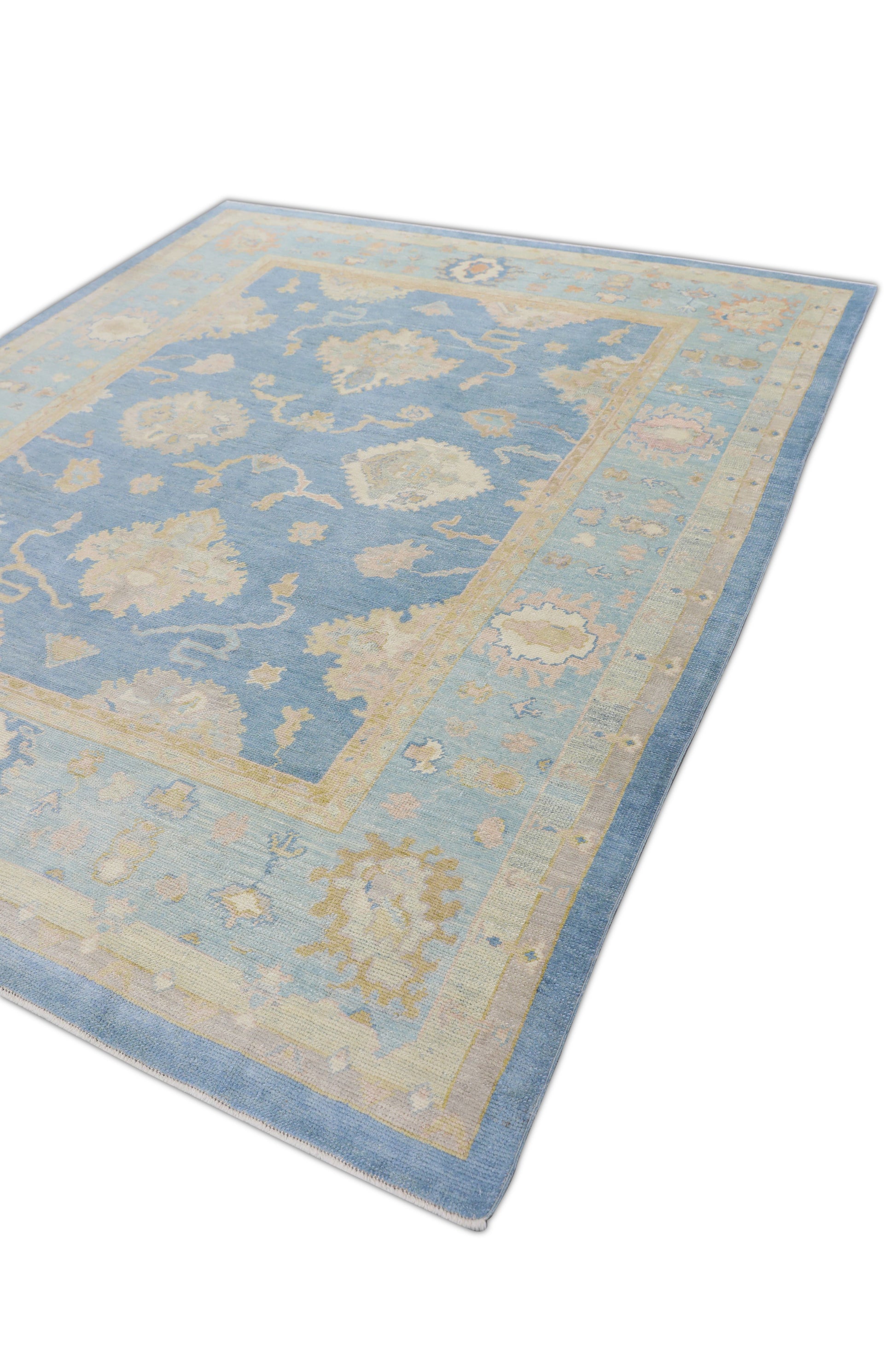Turkish Oushak Rug 8'1" x 9'8" #3078