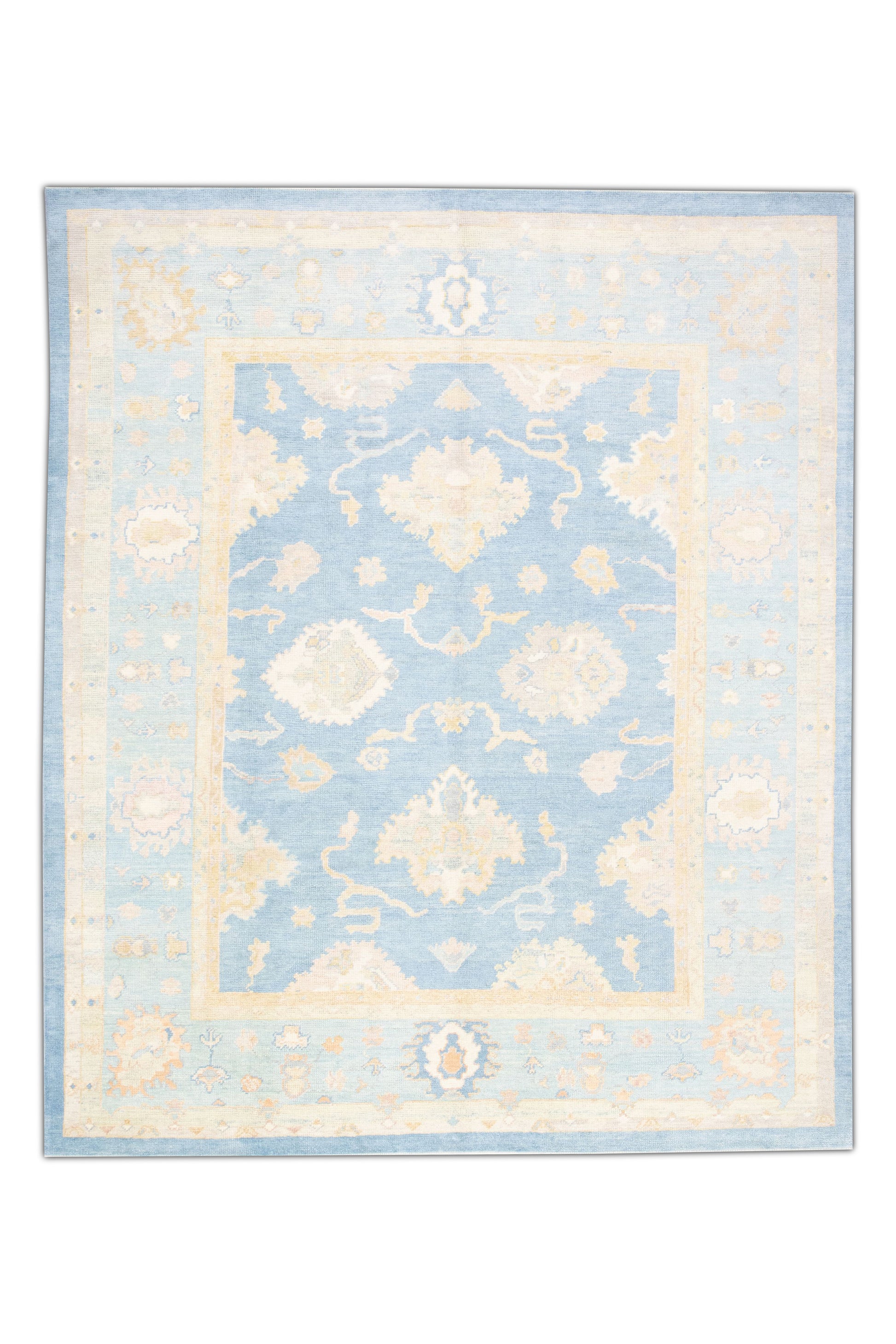 Turkish Oushak Rug 8'1" x 9'8" #3078