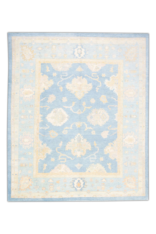 #3078 Turkish Oushak 8'1" x 9'8"