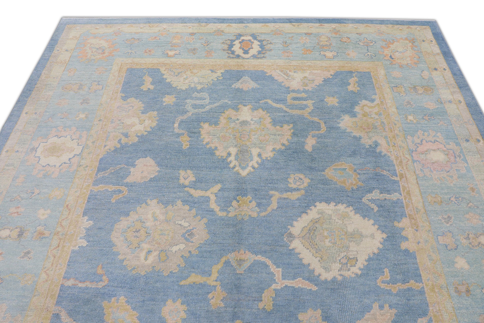 Turkish Oushak Rug 8'1" x 9'8" #3078