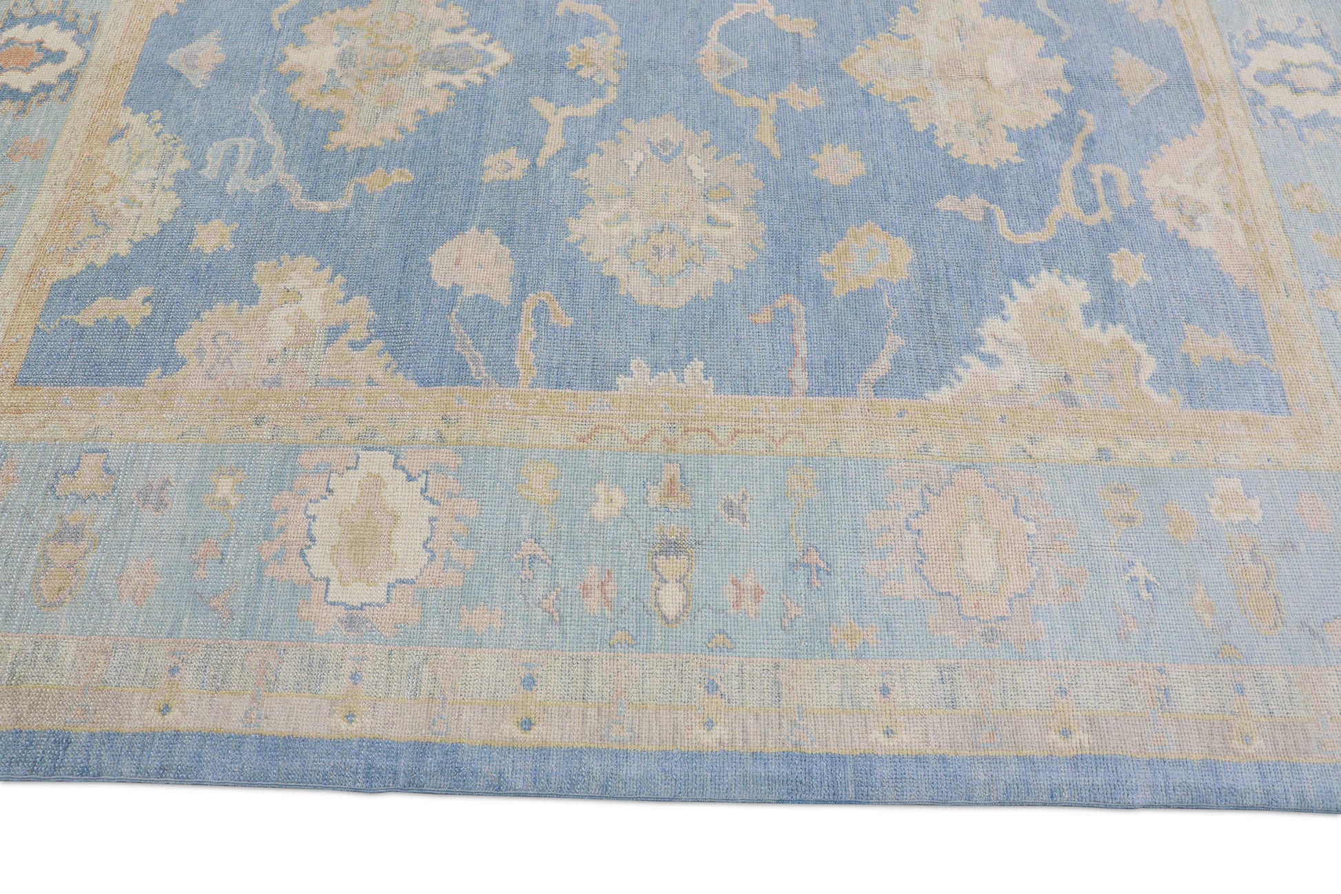 Turkish Oushak Rug 8'1" x 9'8" #3078