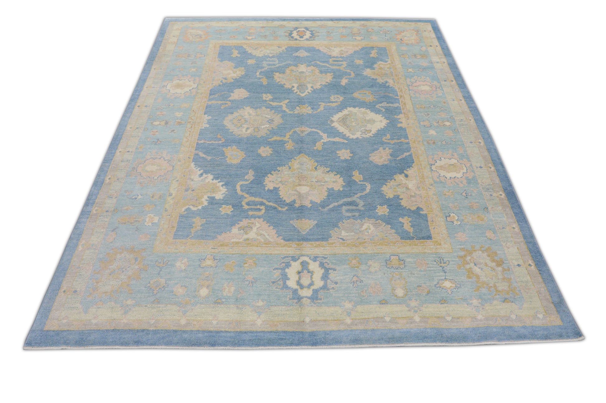 Turkish Oushak Rug 8'1" x 9'8" #3078