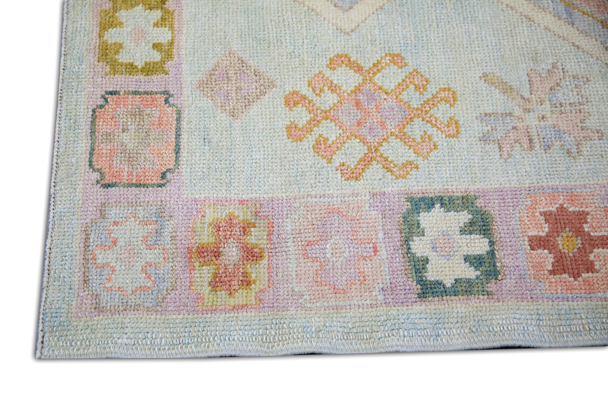 Turkish Oushak Rug 4'3" x 6' #5023