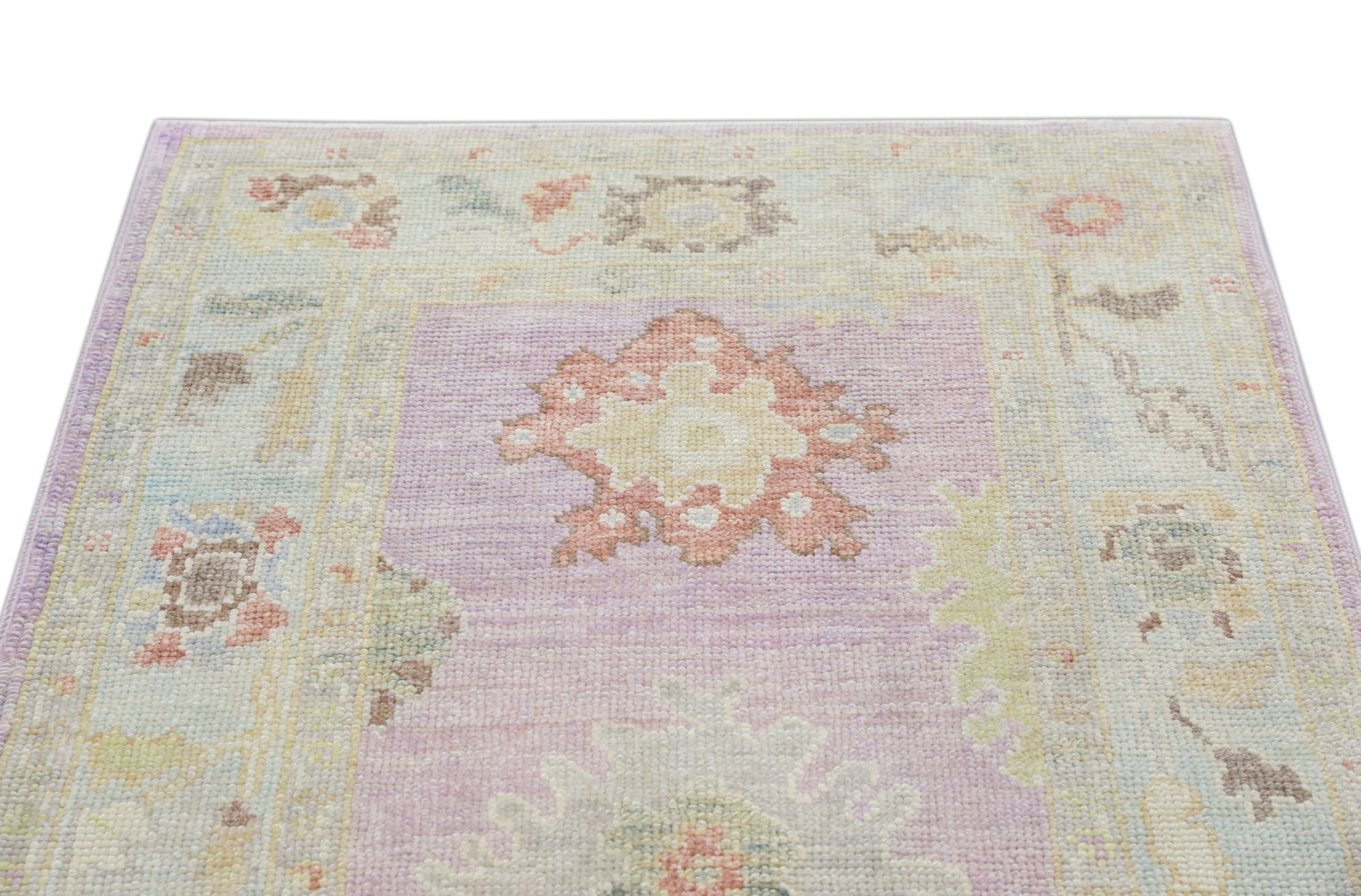 Turkish Oushak Rug 3'1" x 6'10" #4125