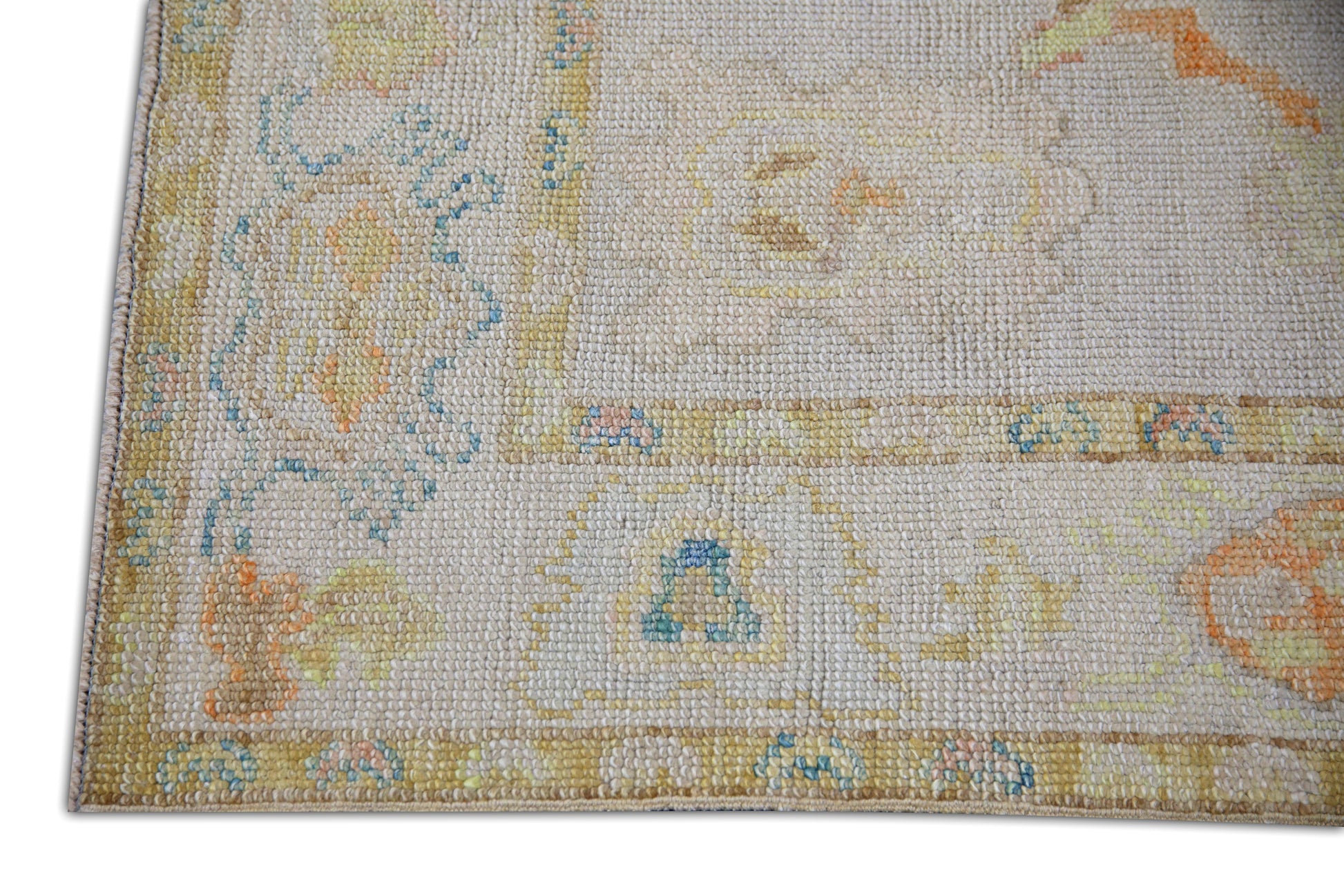 Turkish Oushak Rug 3'11" x 5'6" #6100