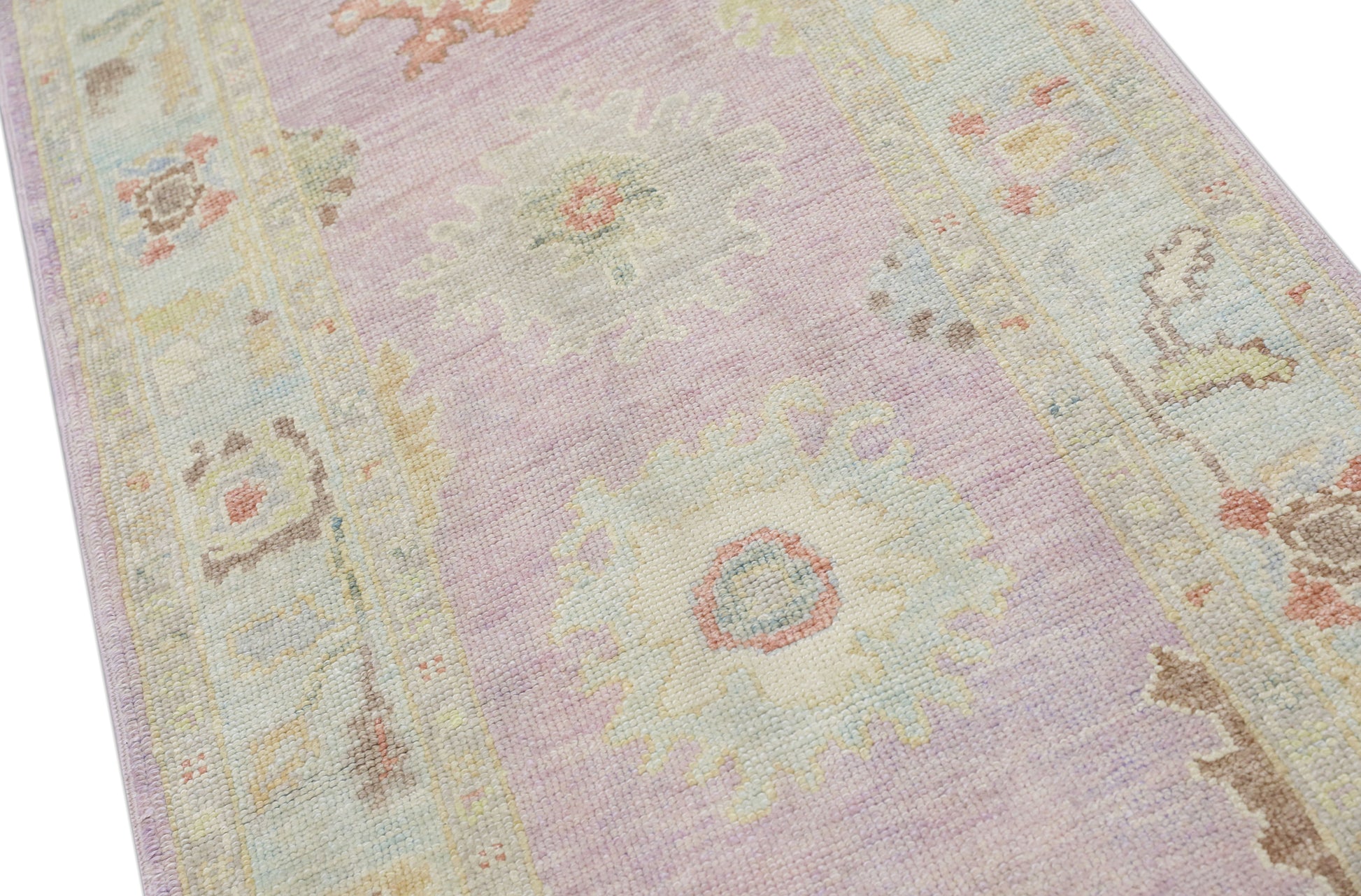 Turkish Oushak Rug 3'1" x 6'10" #4125