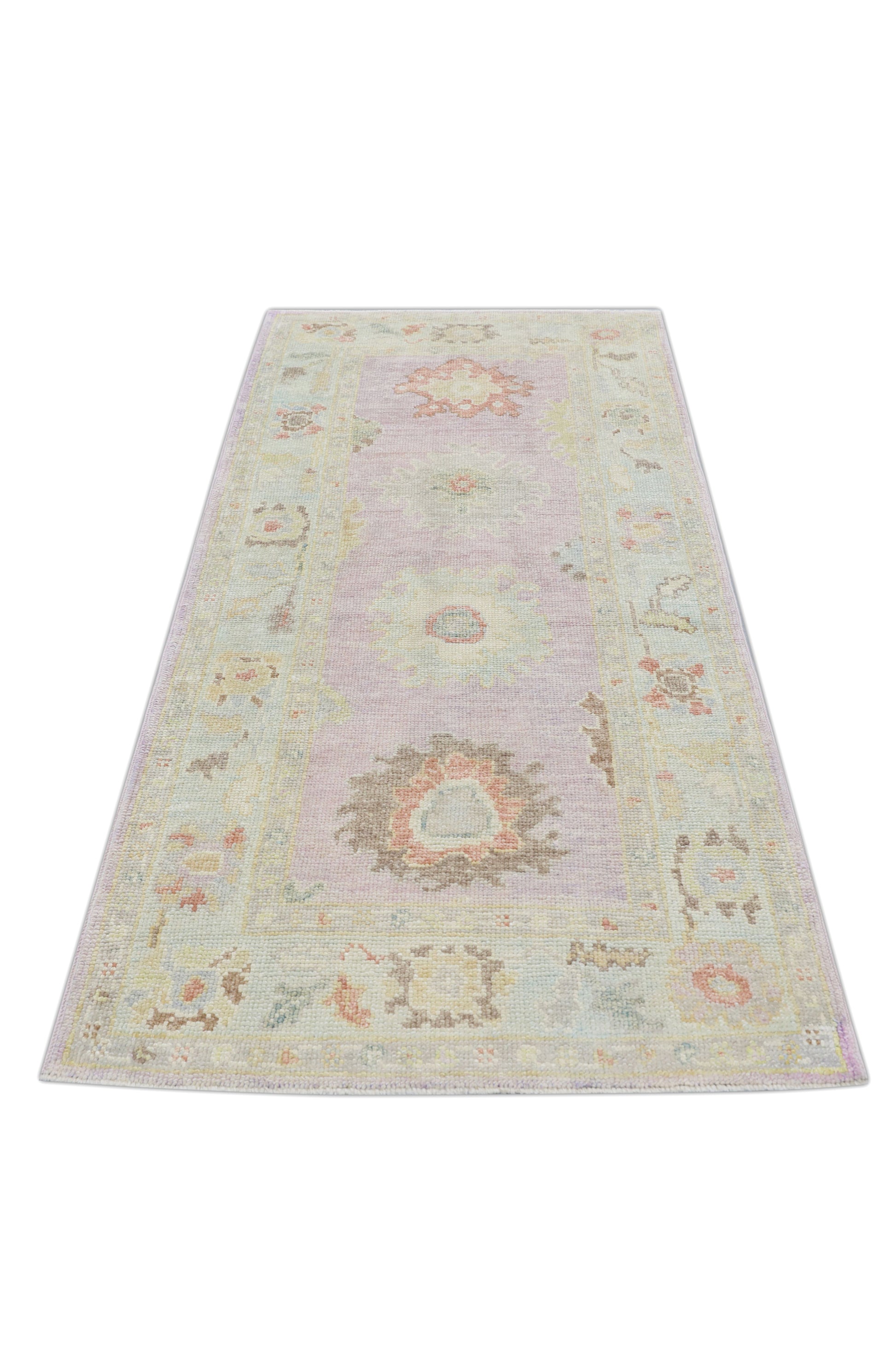 Turkish Oushak Rug 3'1" x 6'10" #4125