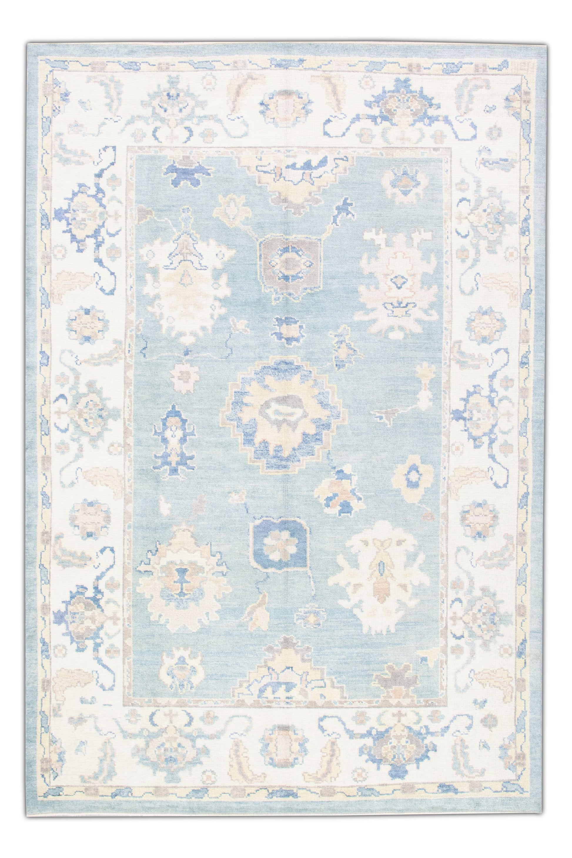 Turkish Oushak Rug 6'9" x 10'6" #3090