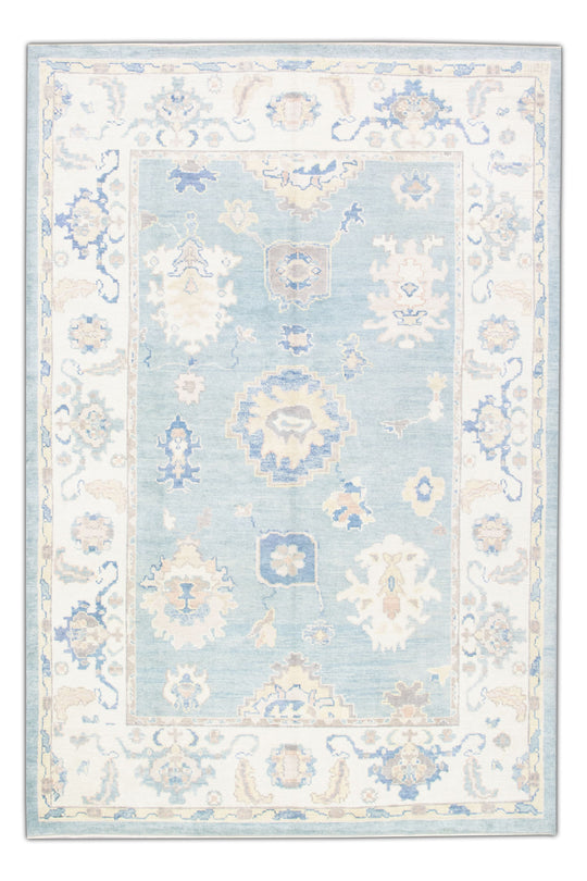 #3090 Turkish Oushak 6'9" x 10'6"