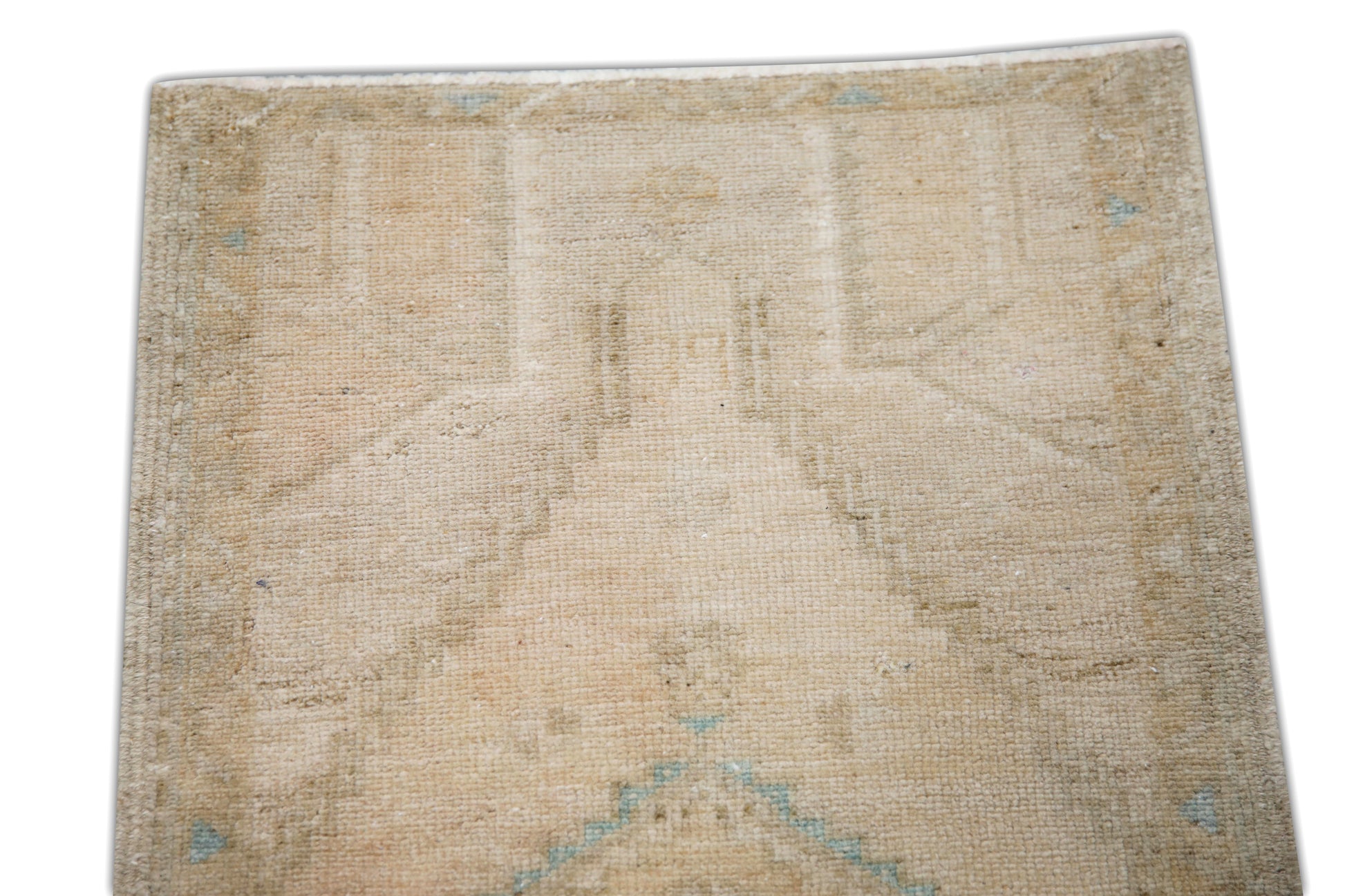 Oriental Hand Knotted Vintage Turkish Mini Rug 1'7" x 3'1" #110