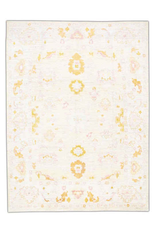 #3097 Turkish Oushak 7'8" x 10'5'