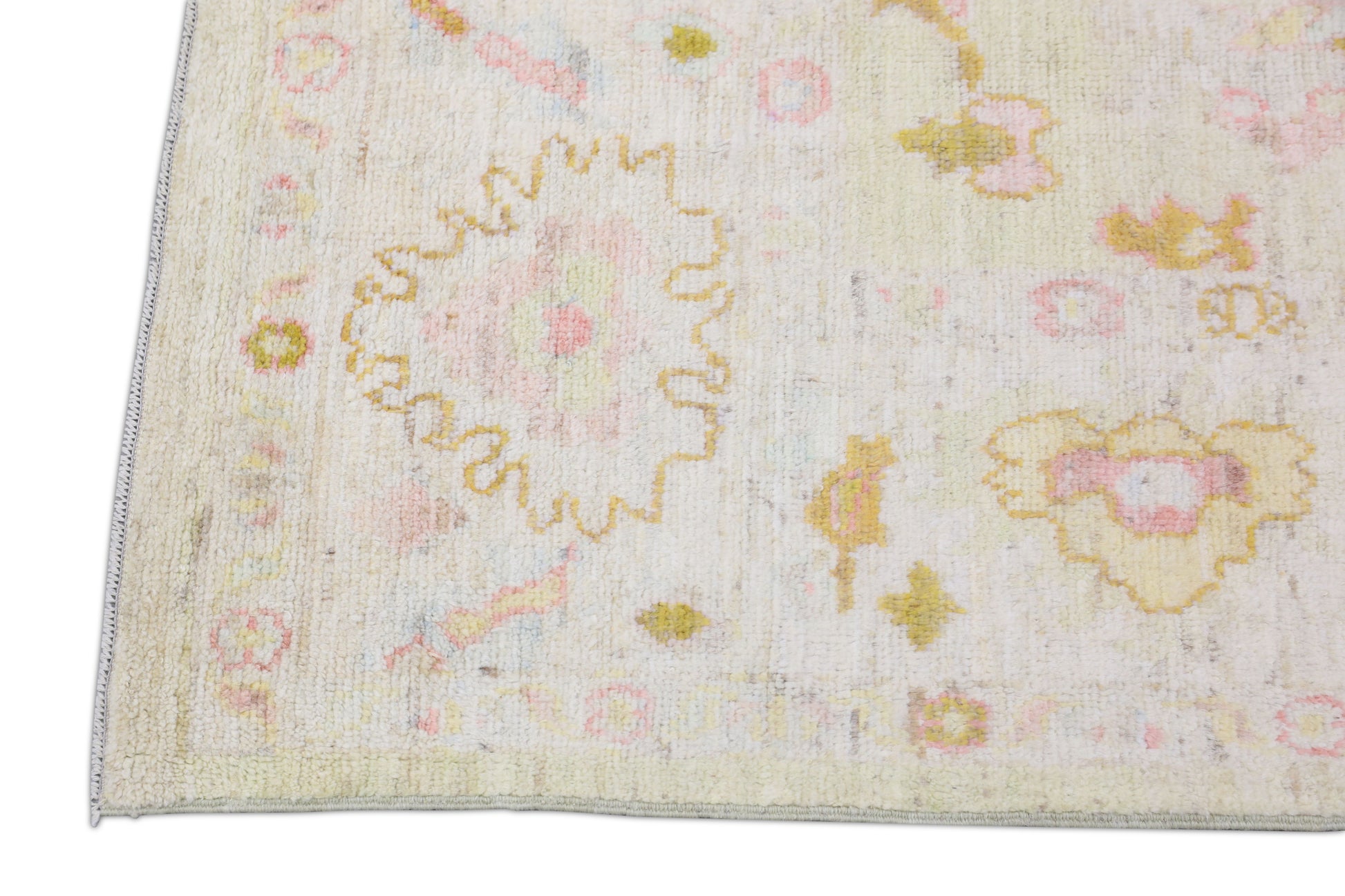 Turkish Oushak Rug 7'8" x 10'5' #3097