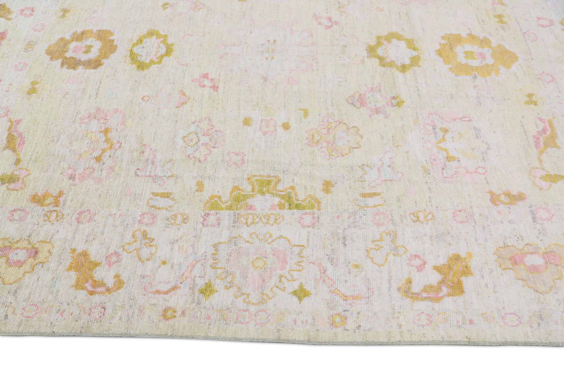Turkish Oushak Rug 7'8" x 10'5' #3097