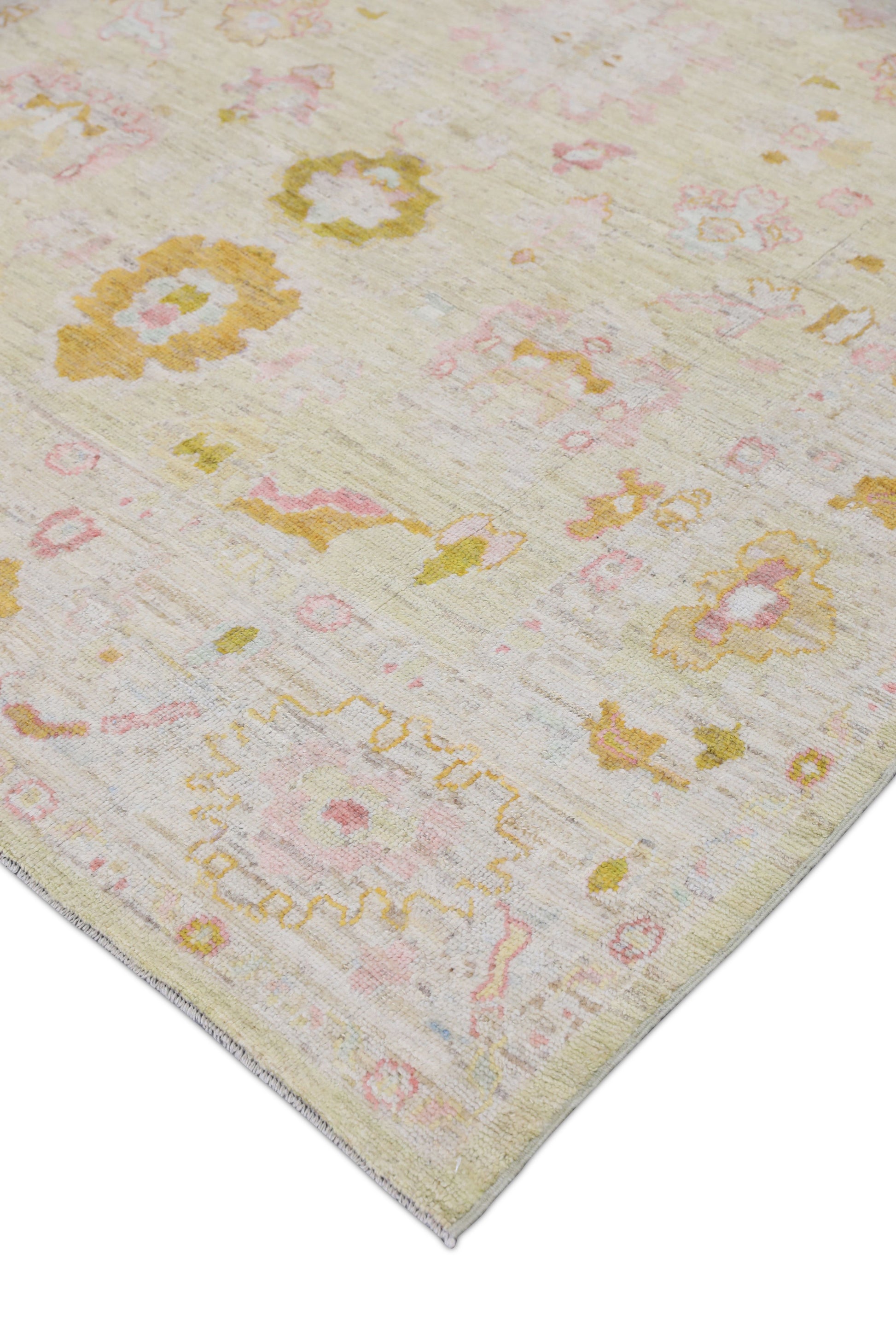 Turkish Oushak Rug 7'8" x 10'5' #3097