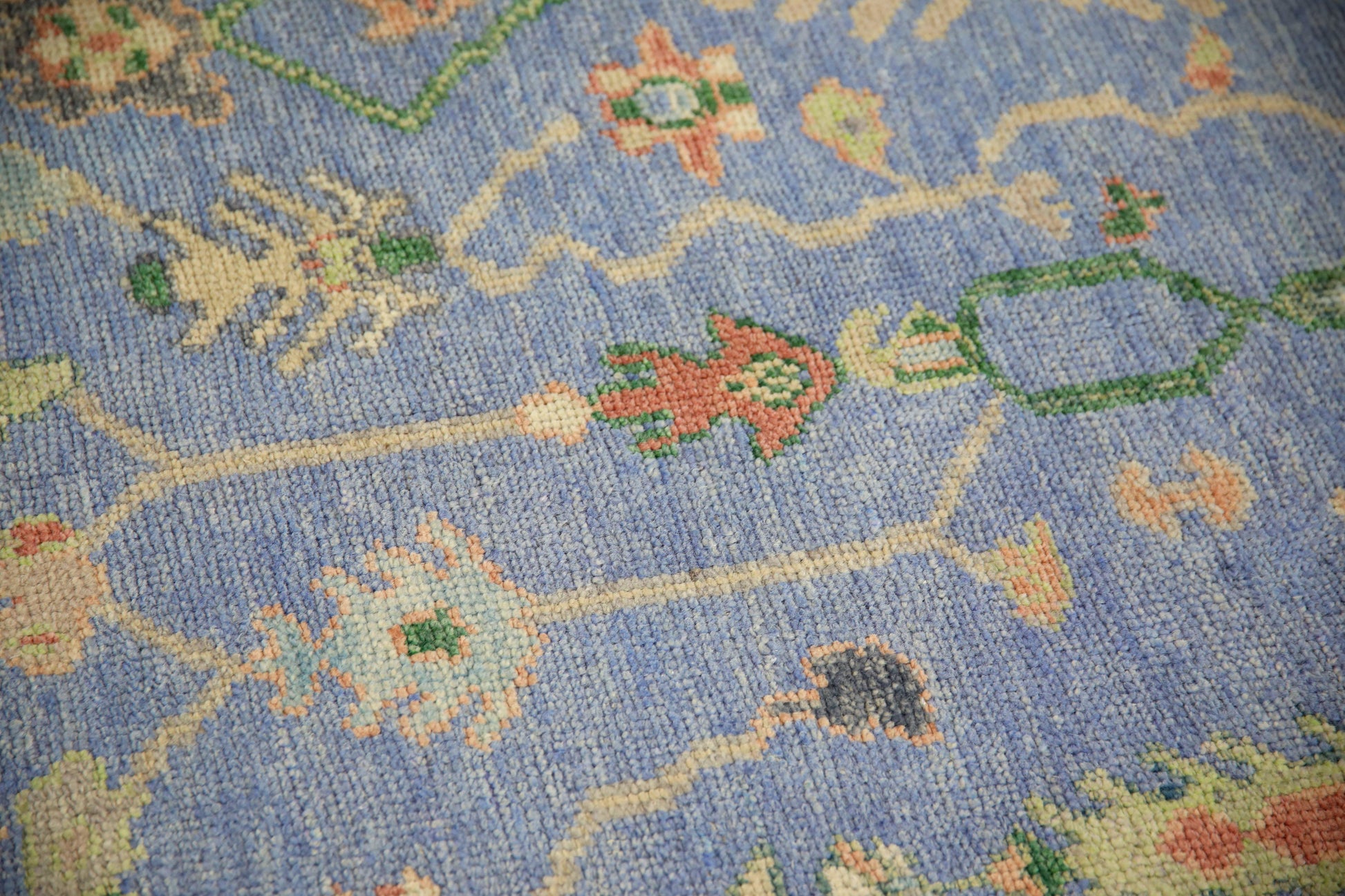 Turkish Oushak Rug 4'2" x 5'10" #5850