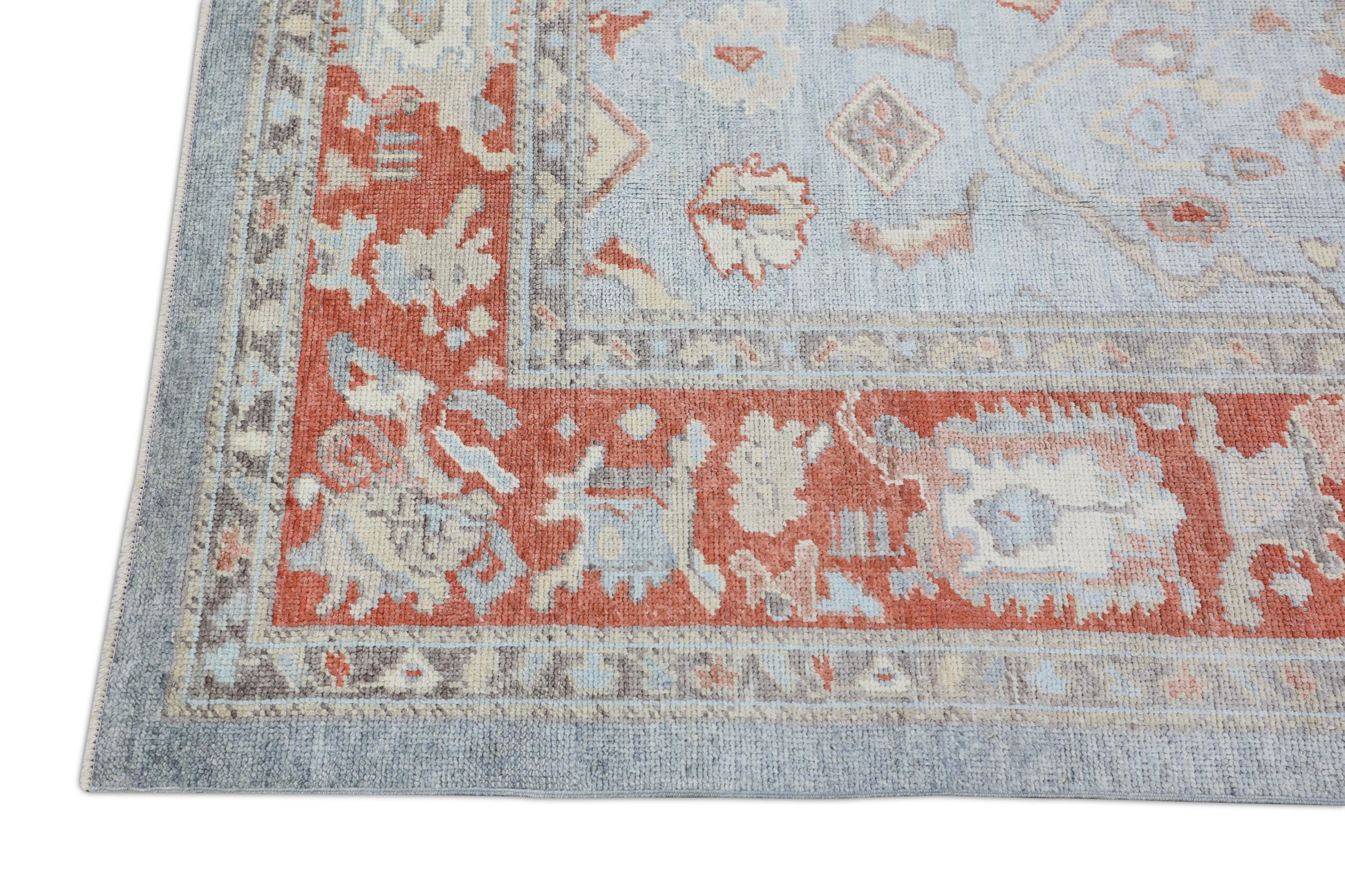 Turkish Oushak Rug 8'1" x 9'4" #3106
