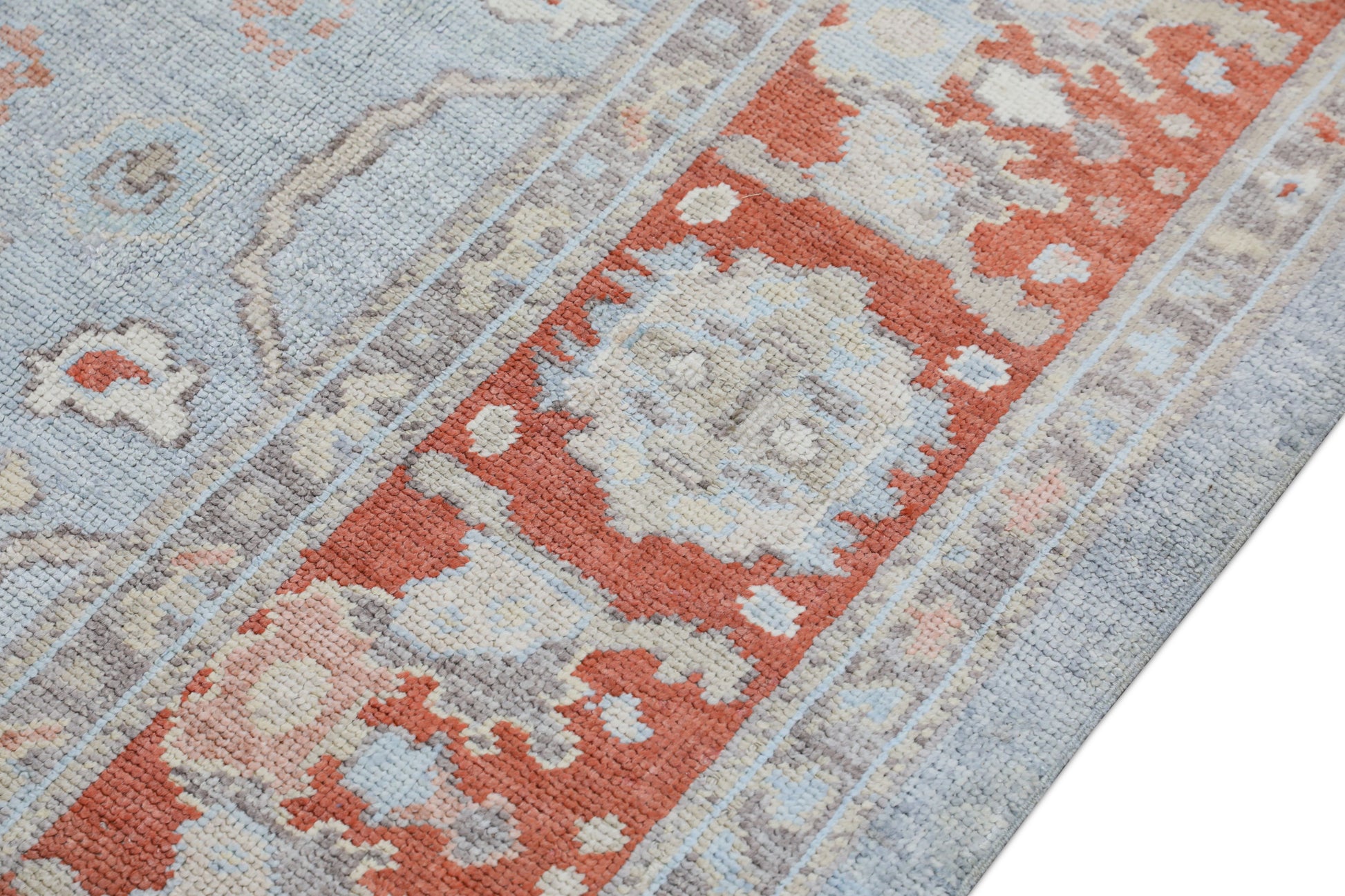 Turkish Oushak Rug 8'1" x 9'4" #3106