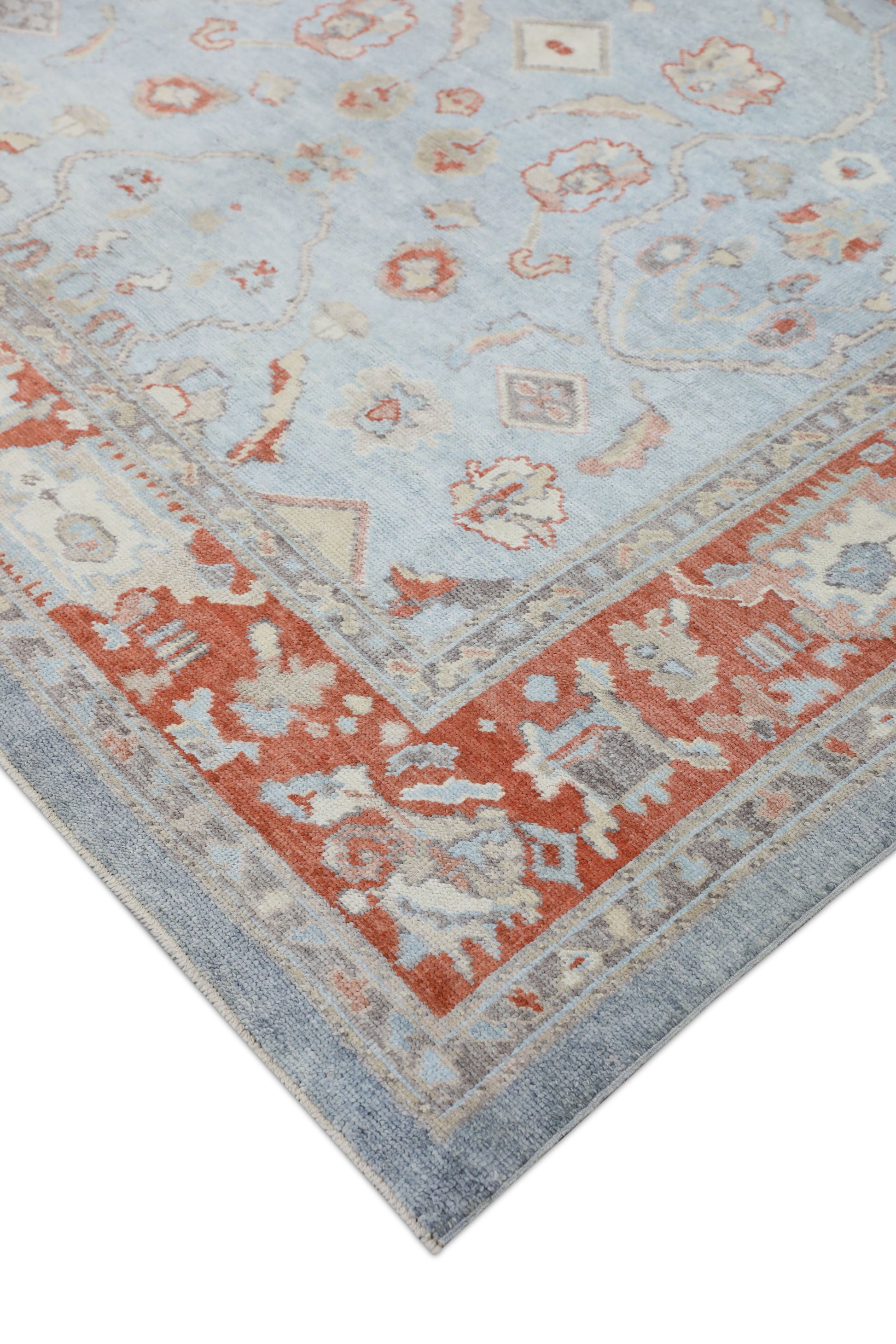 Turkish Oushak Rug 8'1" x 9'4" #3106